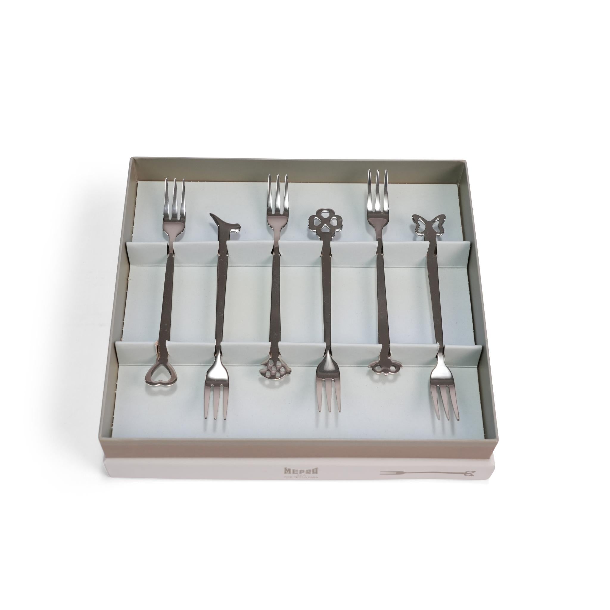 APPETIZER FORKS / MINI  6 PCS