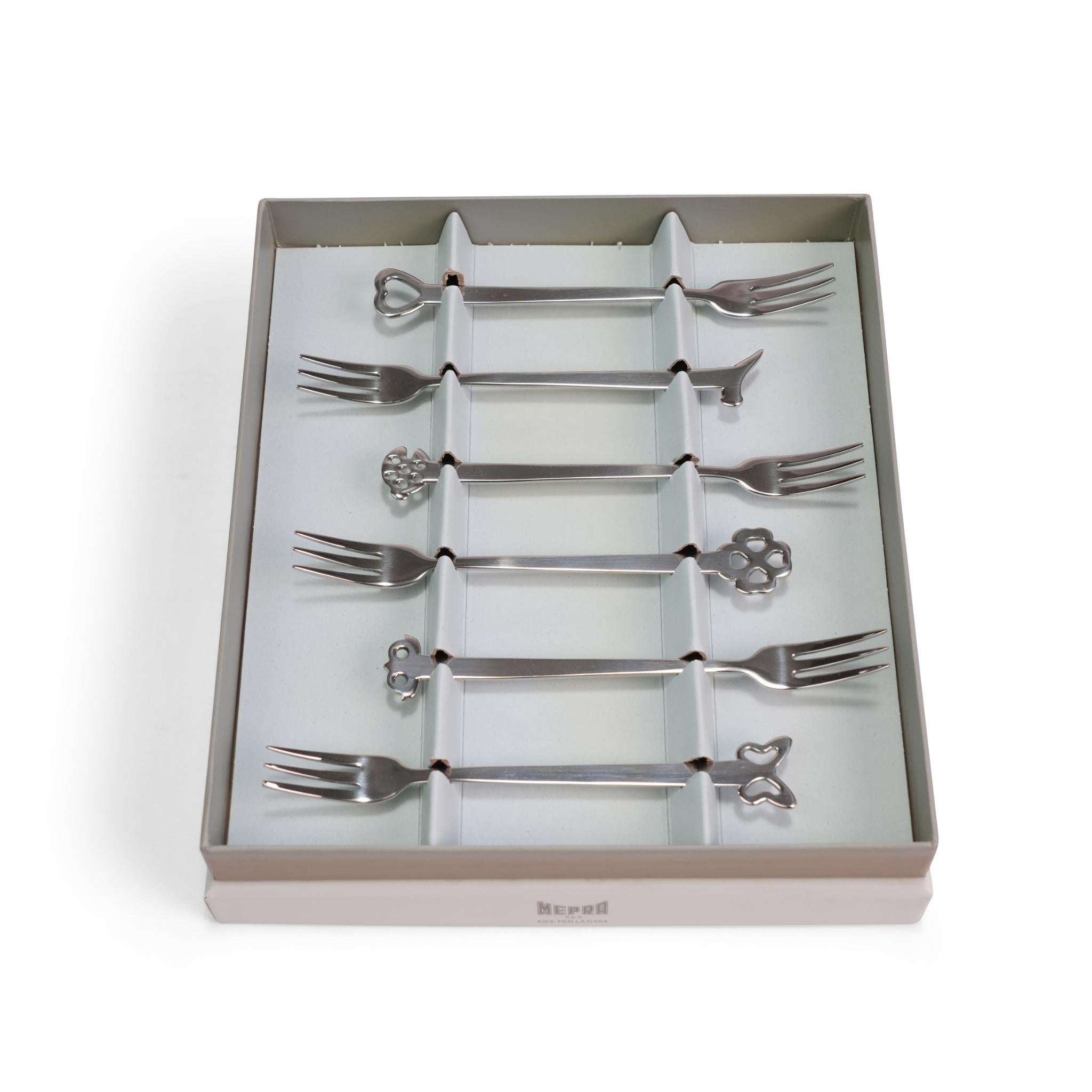 APPETIZER FORKS / MINI  6 PCS