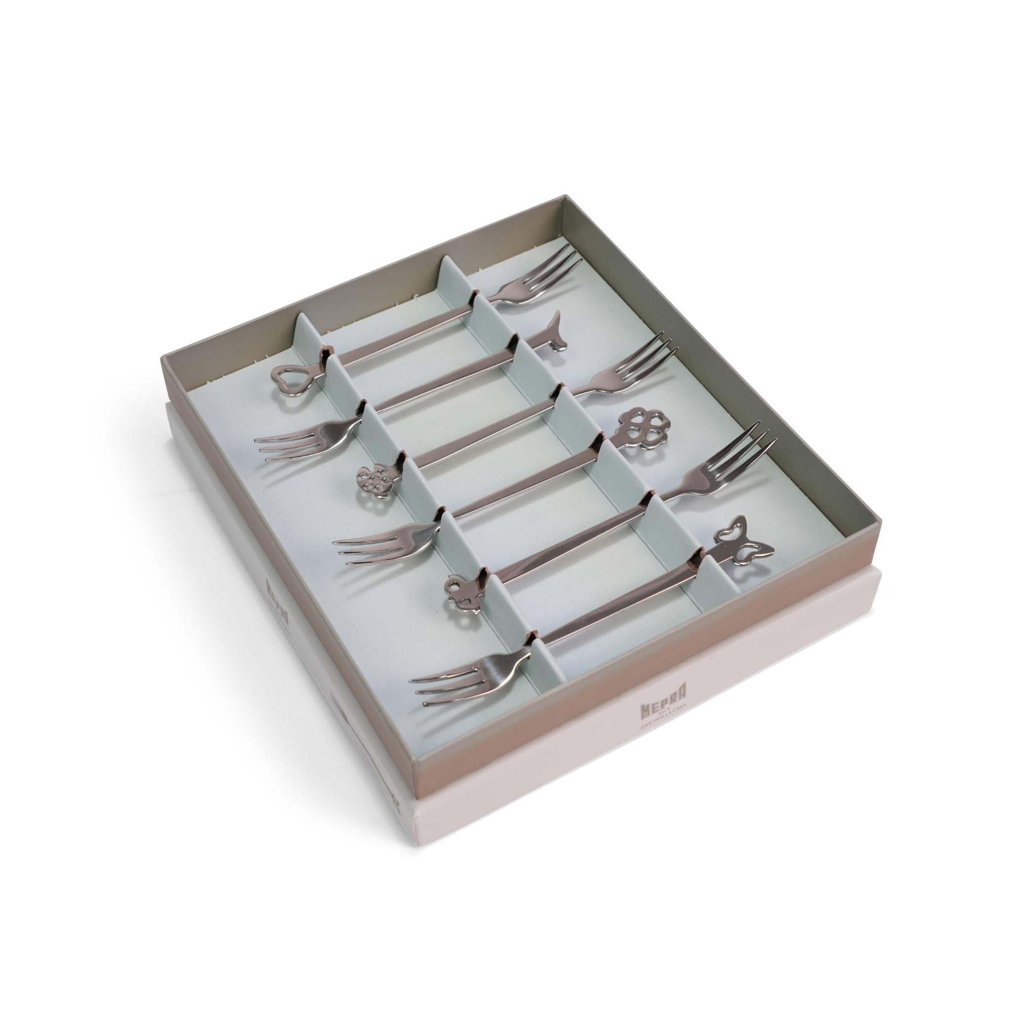 APPETIZER FORKS / MINI  6 PCS