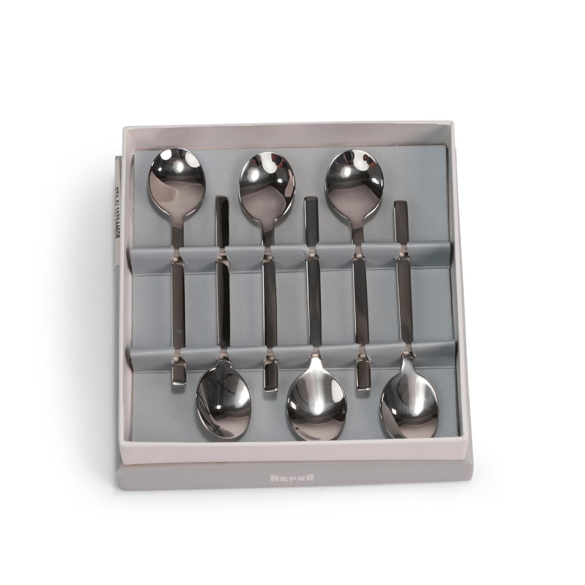 SET OF 6 PCS MOKA SPOONS