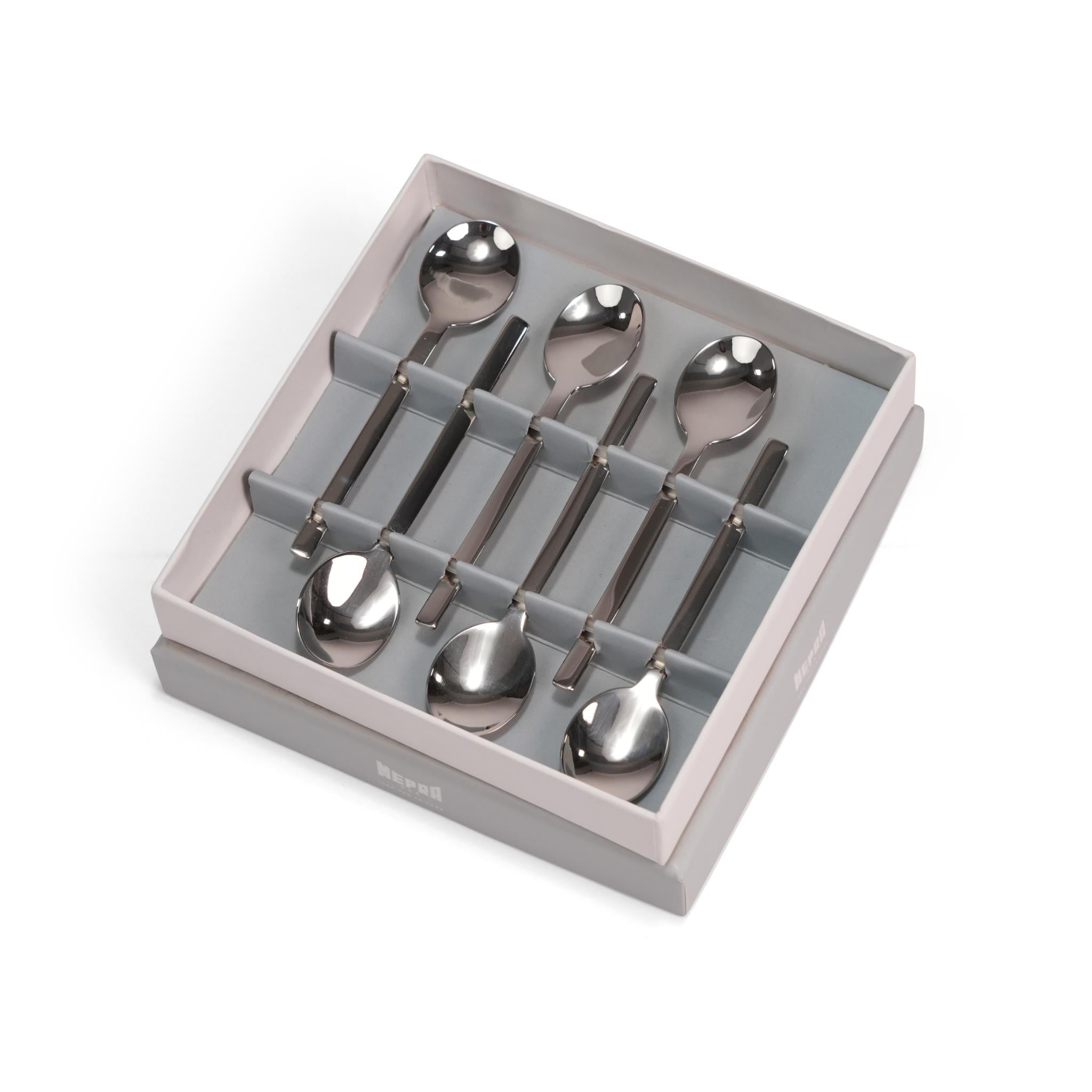 SET OF 6 PCS MOKA SPOONS