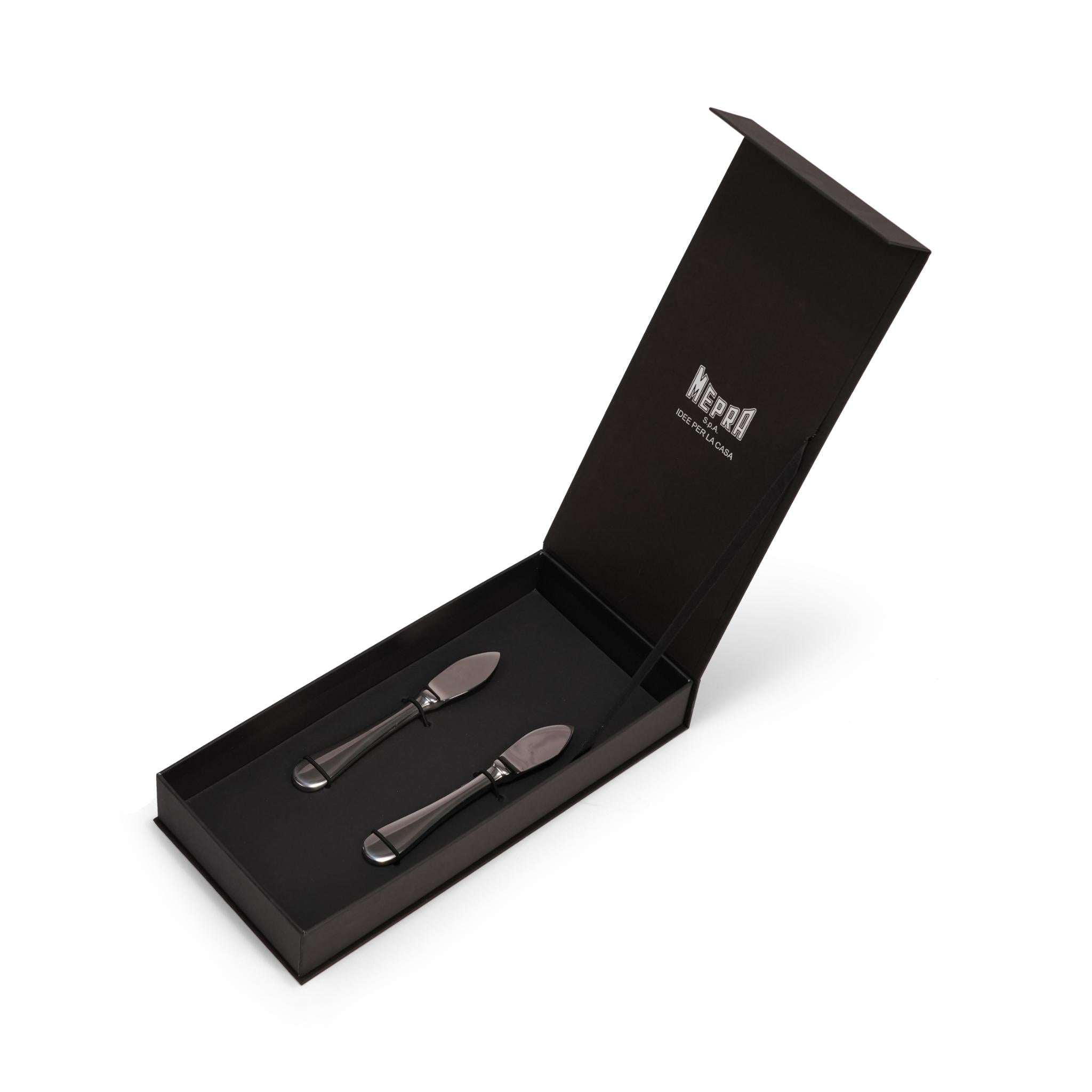 SET OF 2 PCS CHEESE KNIFE SET / MICHELANGELO