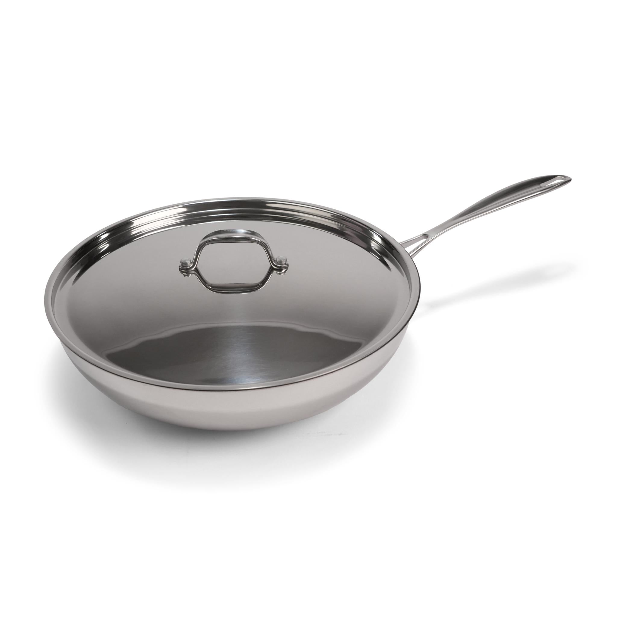 NON STICK WOK WITH LID