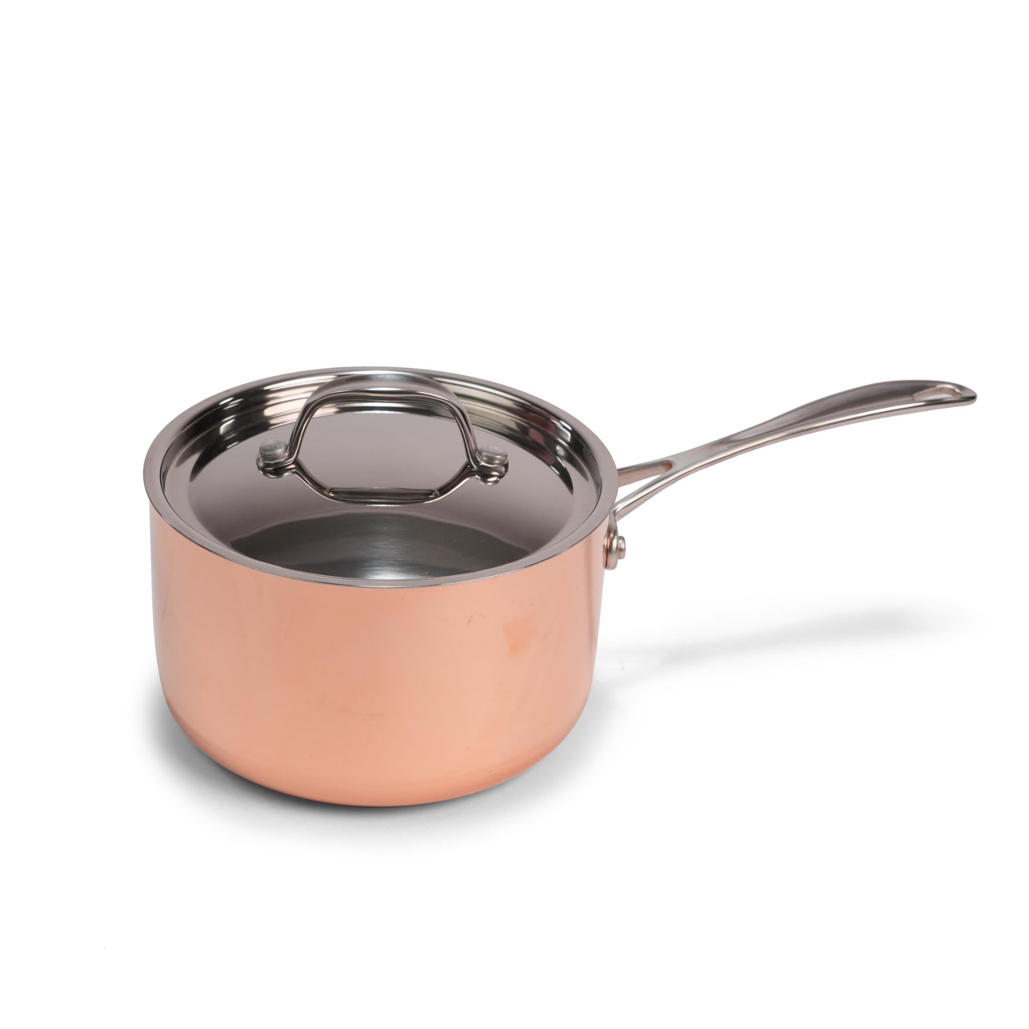 TRI-PLY CASSEROLE 1 HANDLE WITH LID