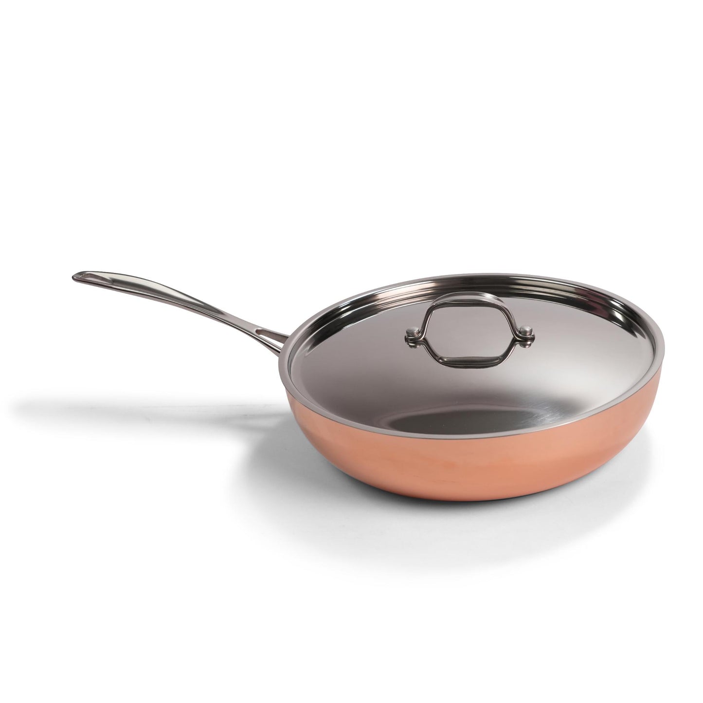 TRY PLY FRYING PAN 1 HANDLE WITH LID