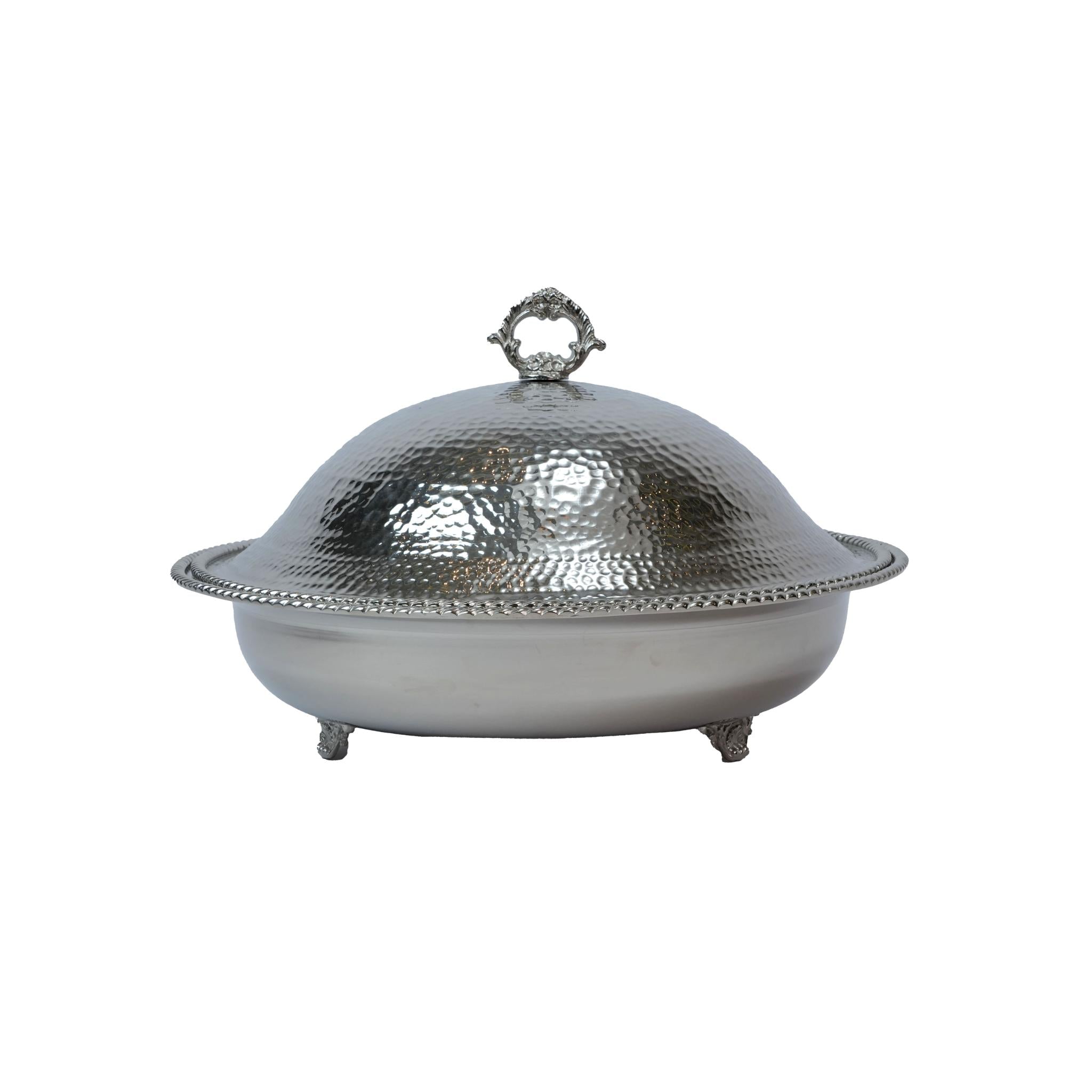 FOOD WARMER WITH STAINLESS STEEL PLATE