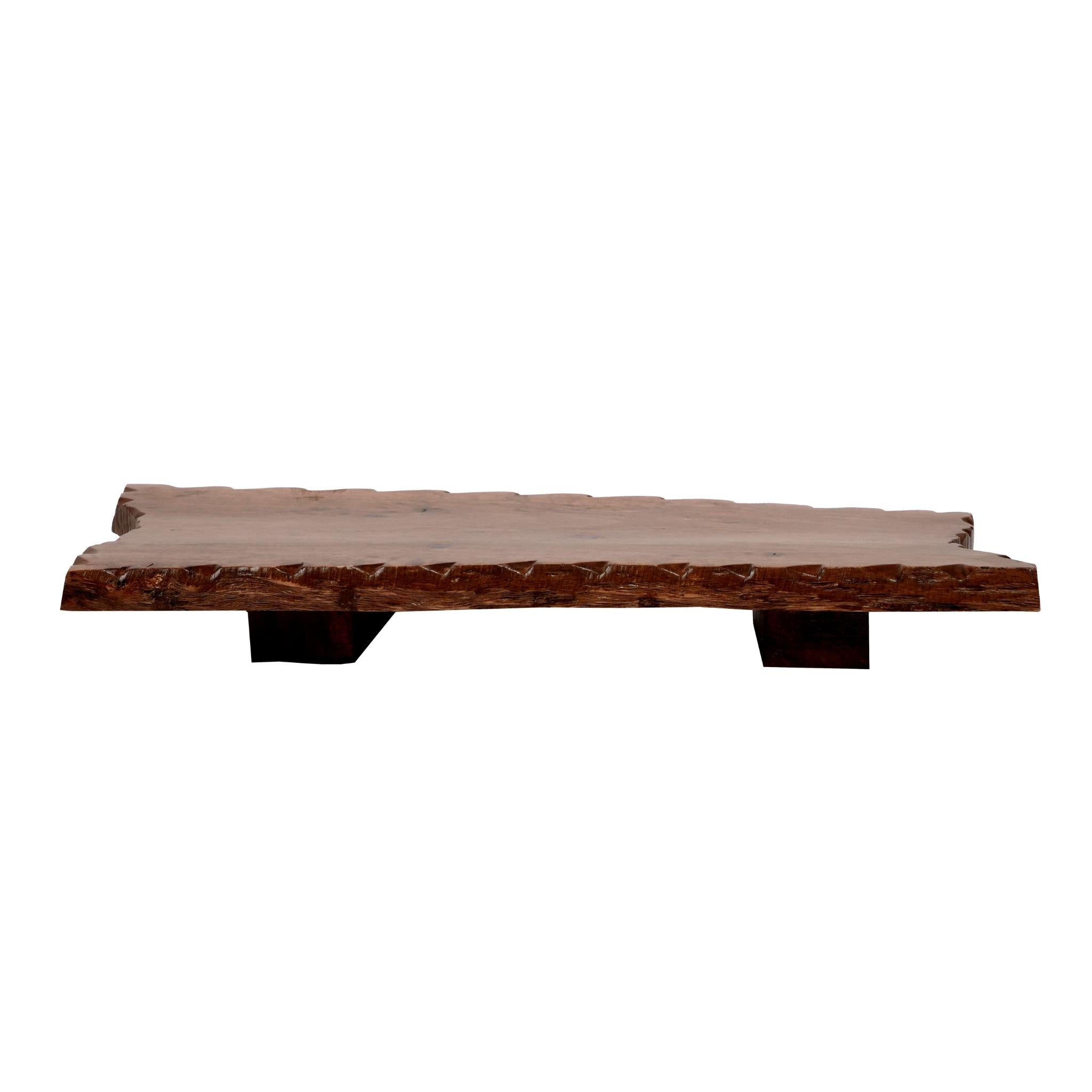 WOODEN TRAYS WITH STAND SMALL  , CHEESE / STEAK BOARD
