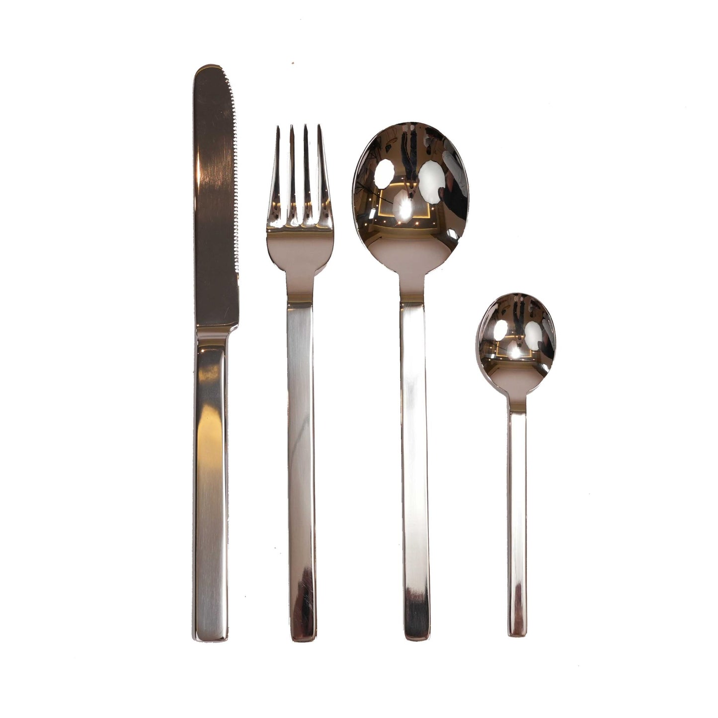 STILE ICE DESIGN   CUTLERY SET 24 PCS / SILVER