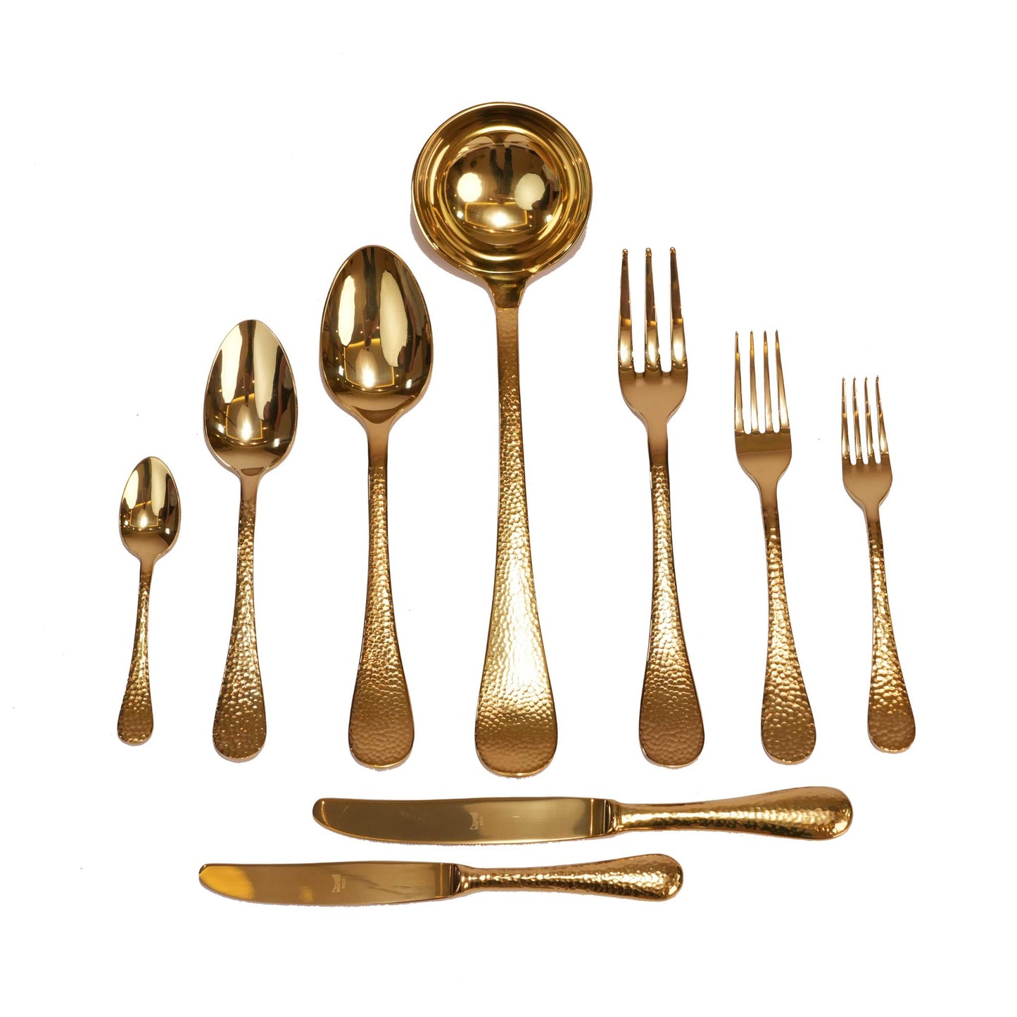 MEPRA EPOQUE ORO DESIGN CUTLERY SET OF 75 PCS / GOLD
