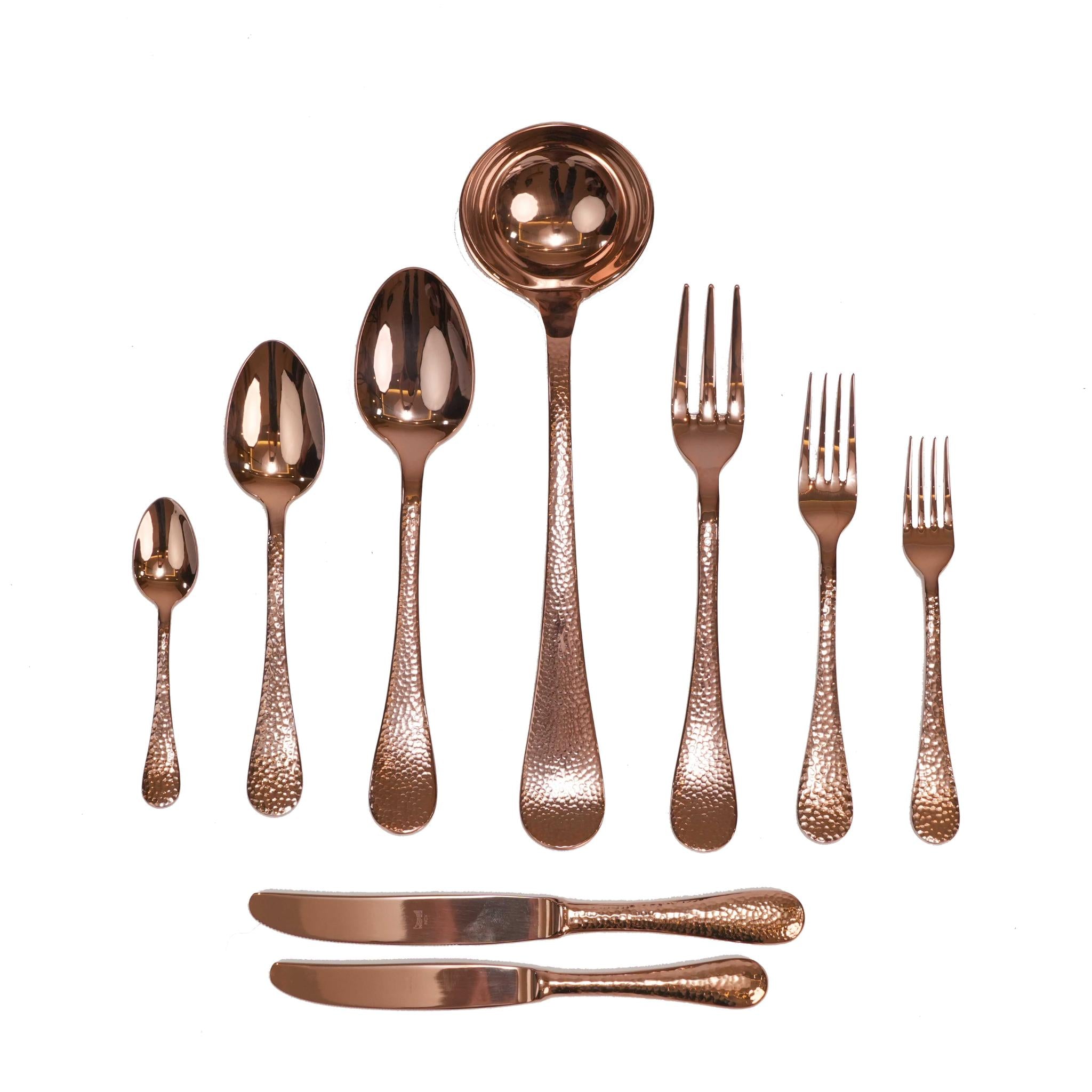 MEPRA EPOQUE BRONZE  CUTLERY SET 75 PCS  / BRONZE