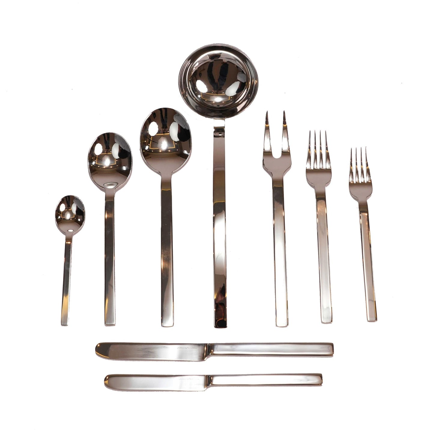 STILE ICE DESIGN  CUTLERY SET OF 75 PCS / SILVER