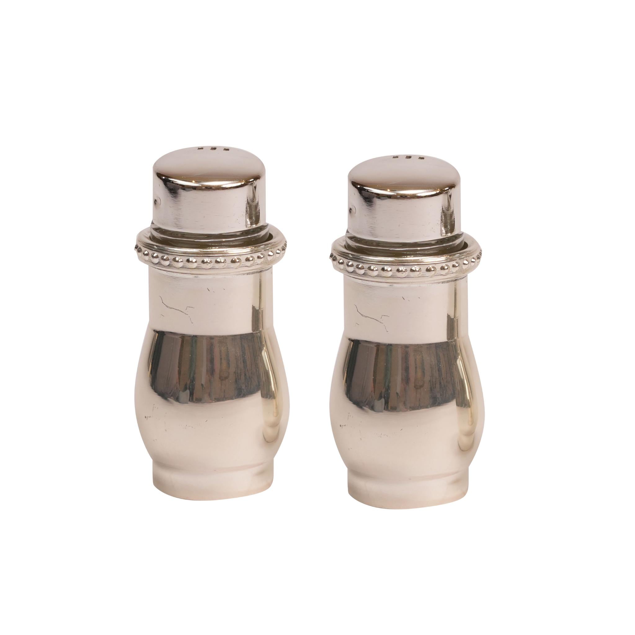 SILVER SALT & PEPPER SET (2 PCS)