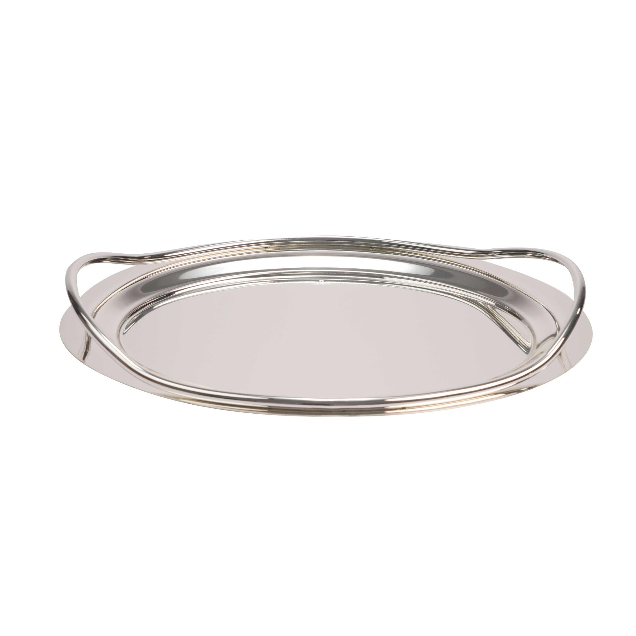 OVAL TRAY / SILVER PLATED