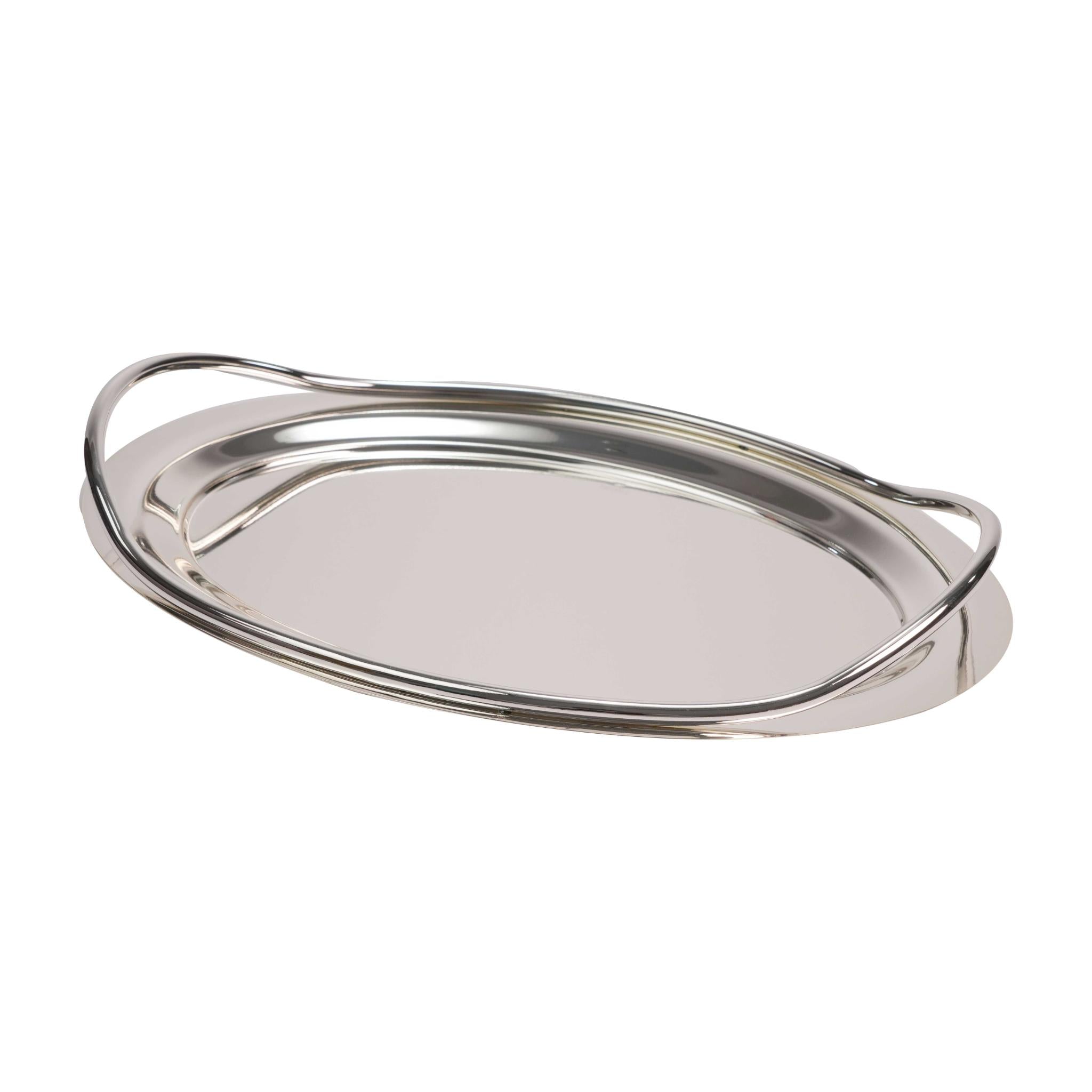 OVAL TRAY / SILVER PLATED