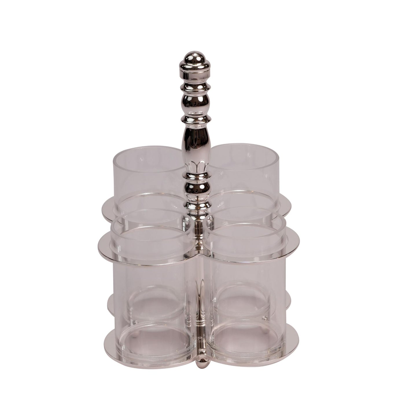PLEXI STAND FOR CUTLERY HOLDER / SILVER PLATED