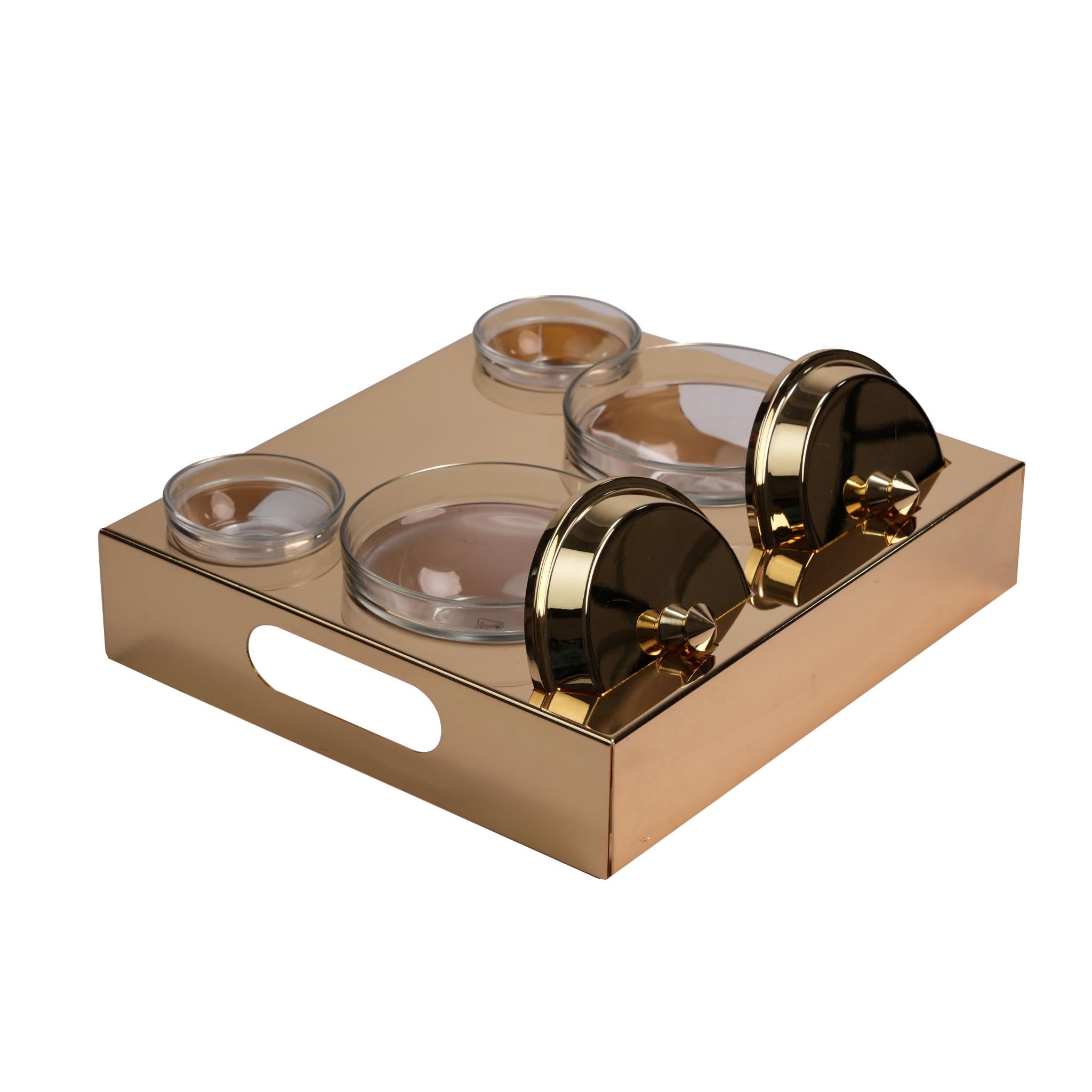 STAND FOR DATES  - LASER CUT  ORIENTAL DECOR / GOLD PLATED