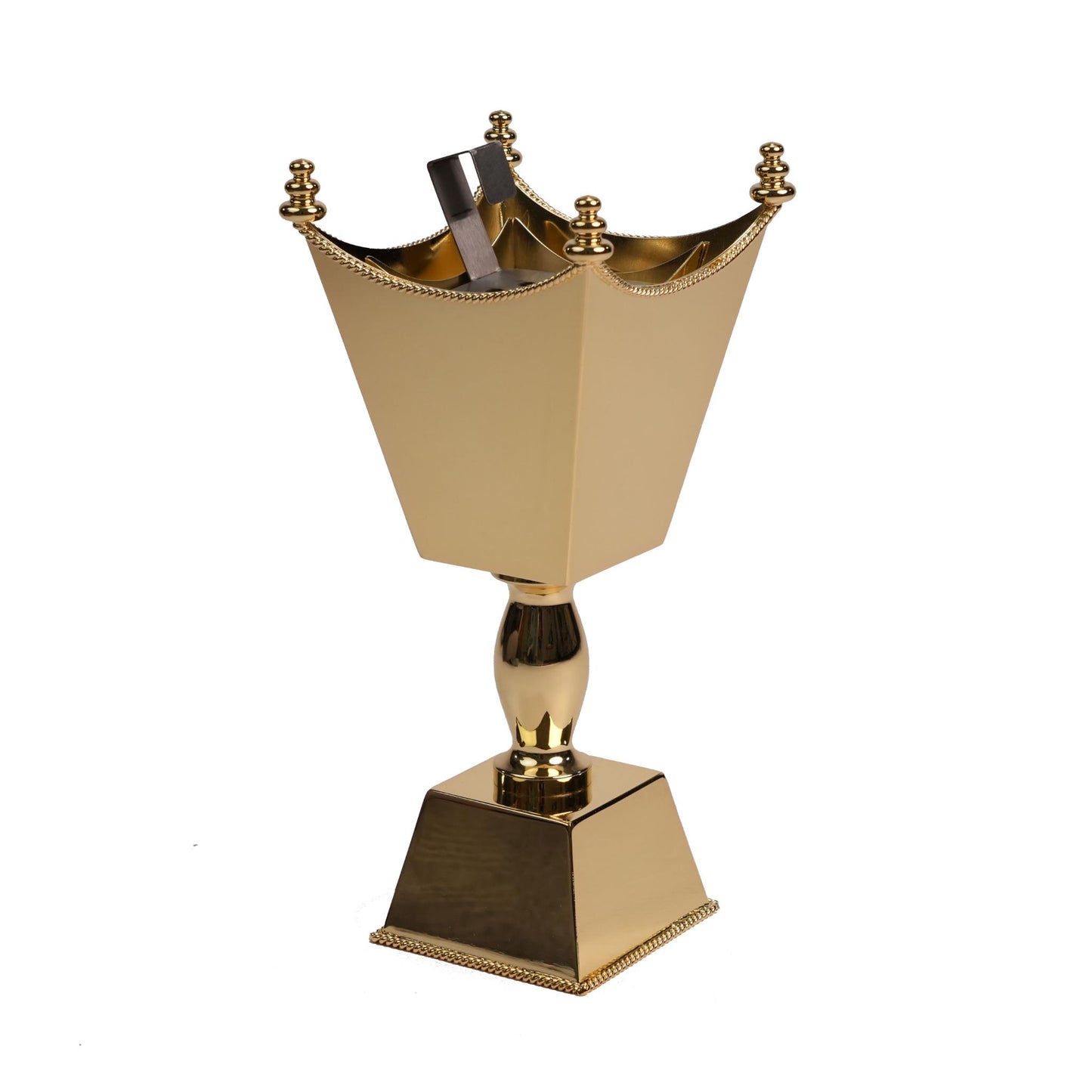 MABKHARA , S25 DECOR ON TOP & BASE  /  GOLD PLATED
