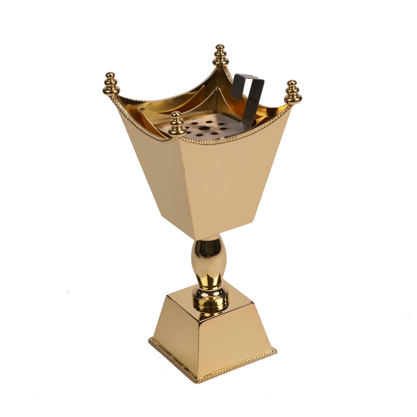 MABKHARA , S25 DECOR ON TOP & BASE  /  GOLD PLATED