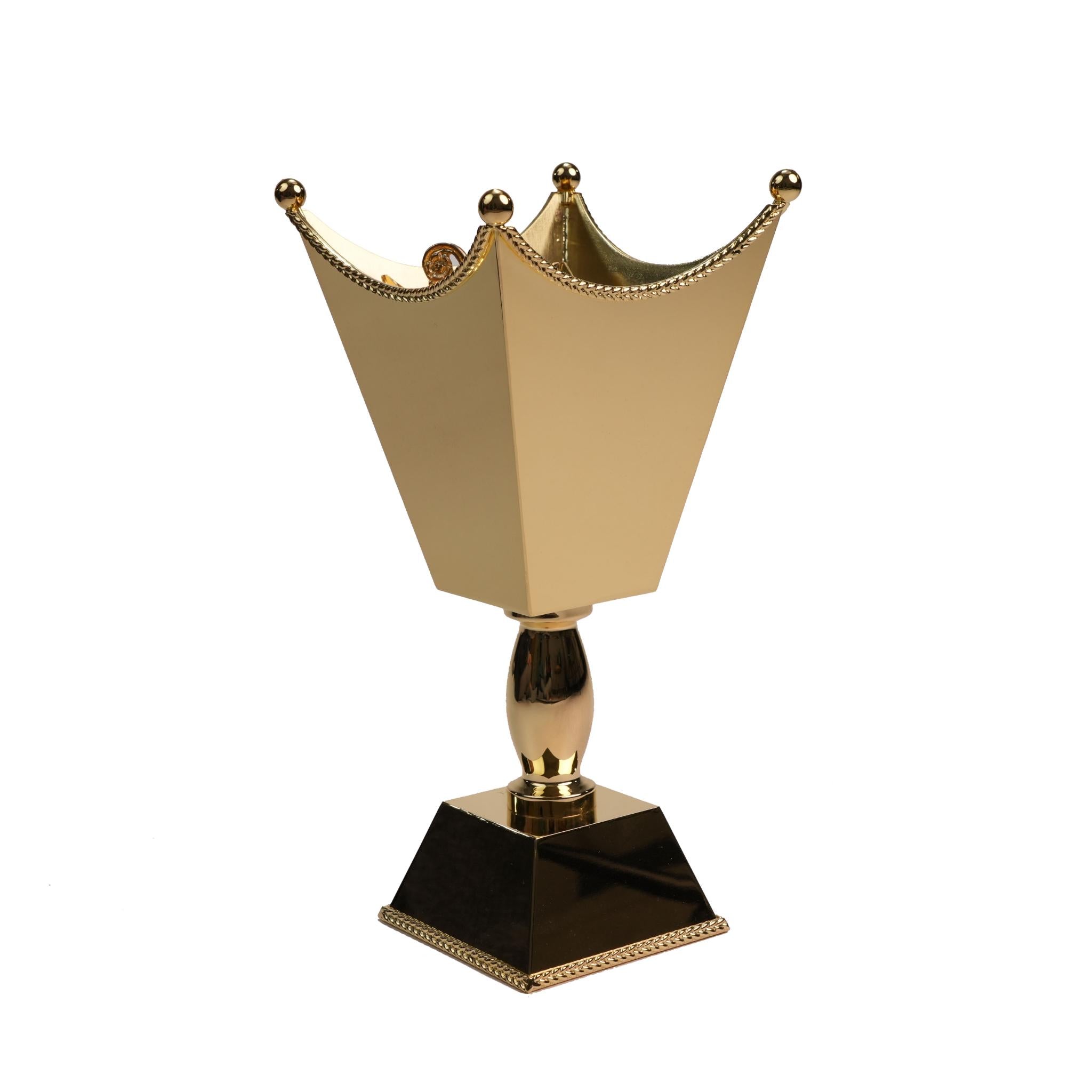 MABKHARA , BR  DECOR ON TOP & BASE  / GOLD PLATED