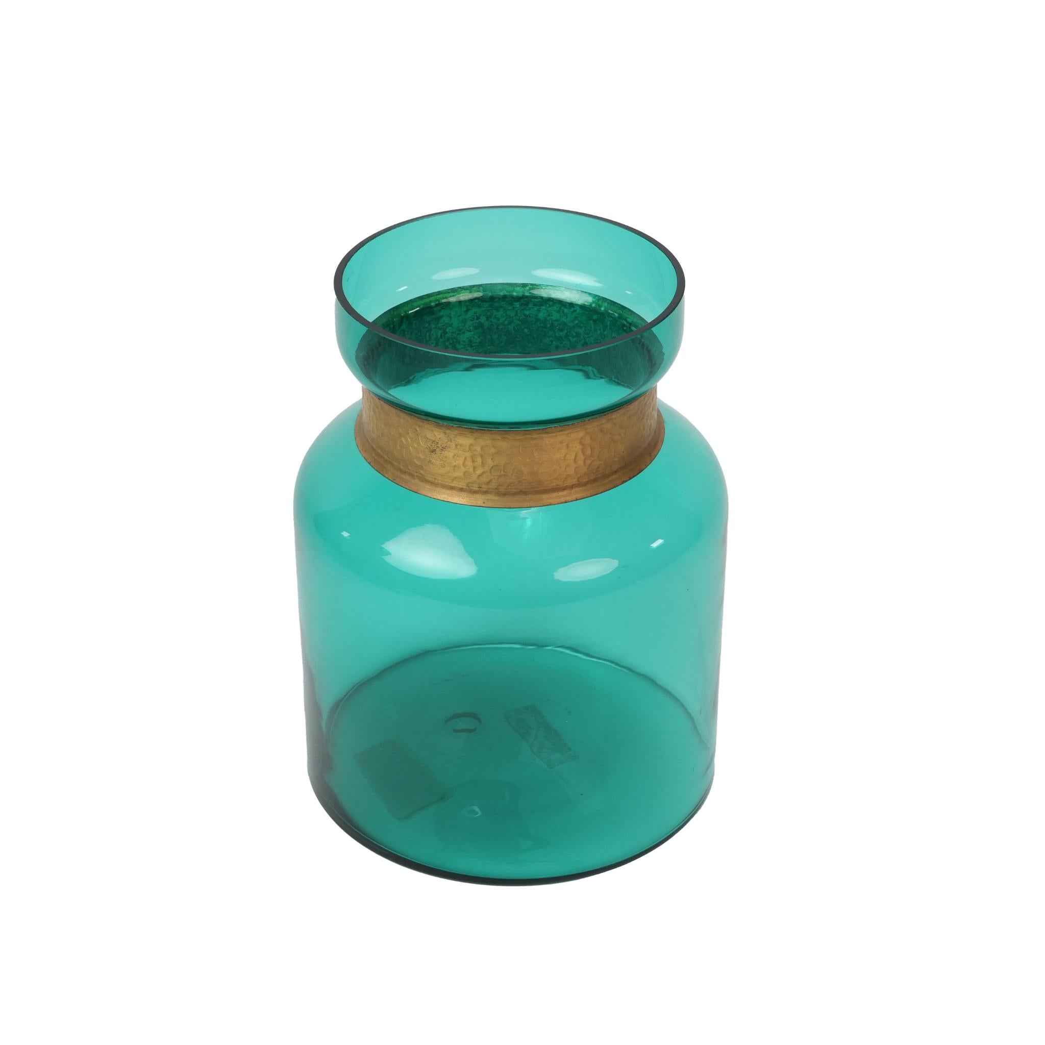 VASE / ANELLO WITH DOTTED GOLD COLLER NECK