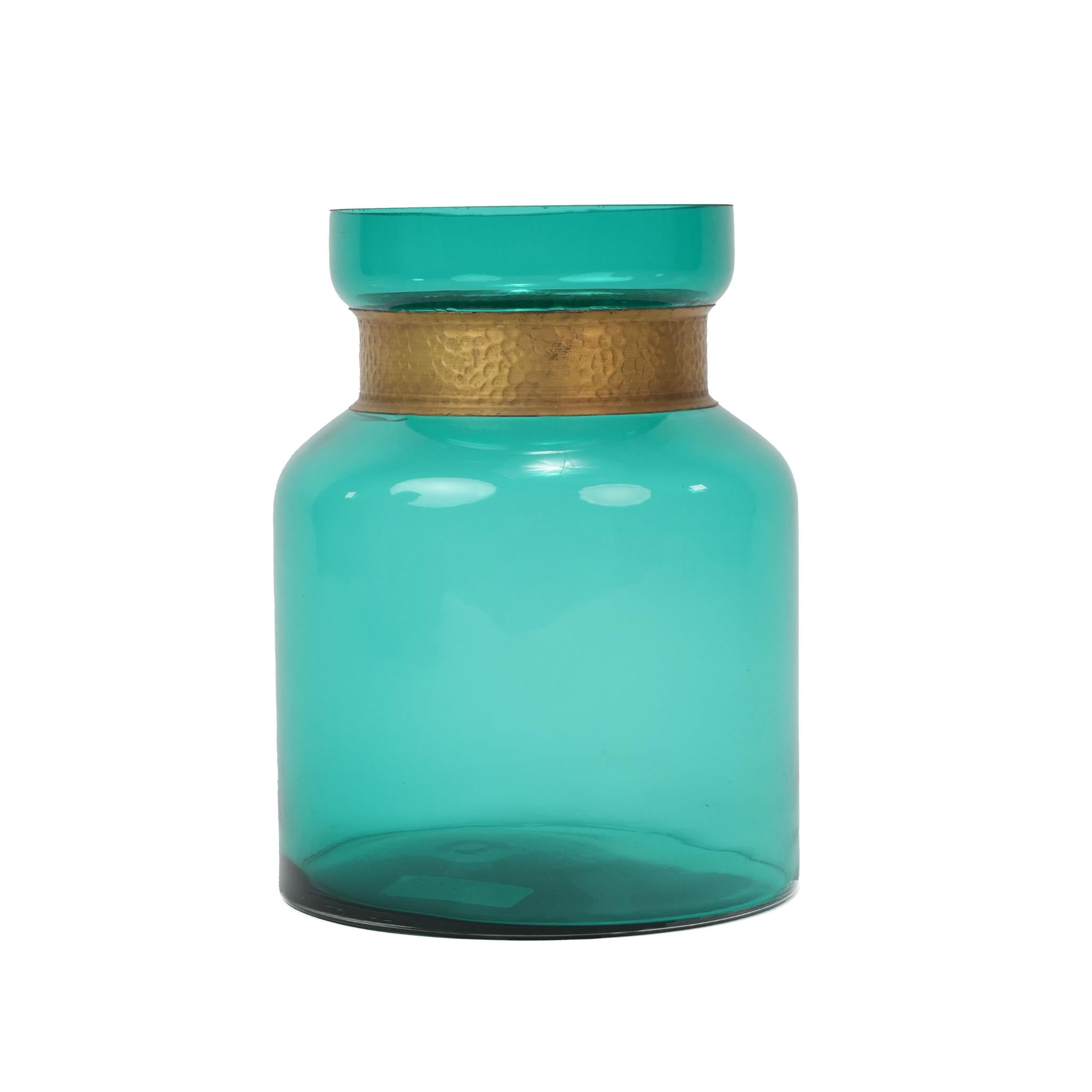 VASE / ANELLO WITH DOTTED GOLD COLLER NECK