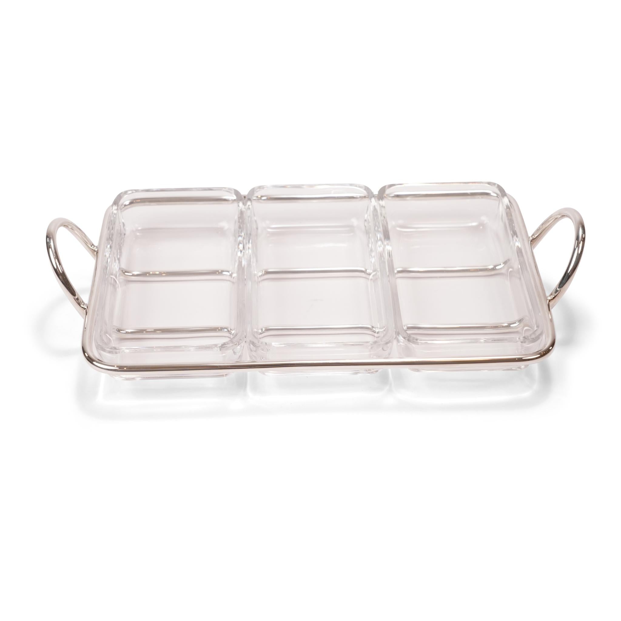 BUTTER  TRIO  PLATE