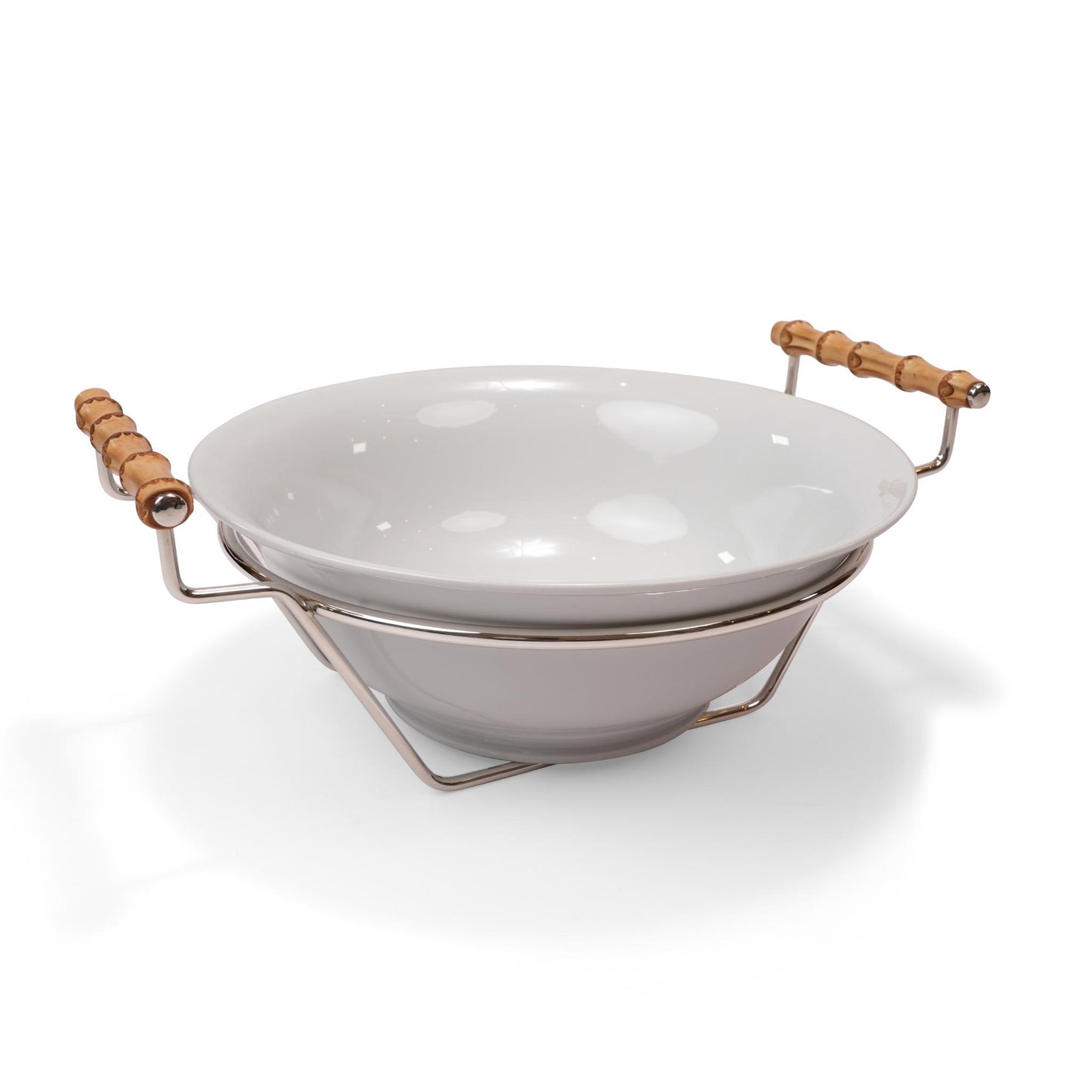 LINEA  ,   BAMBOO  ROUND  SPAGHETTI  DISH