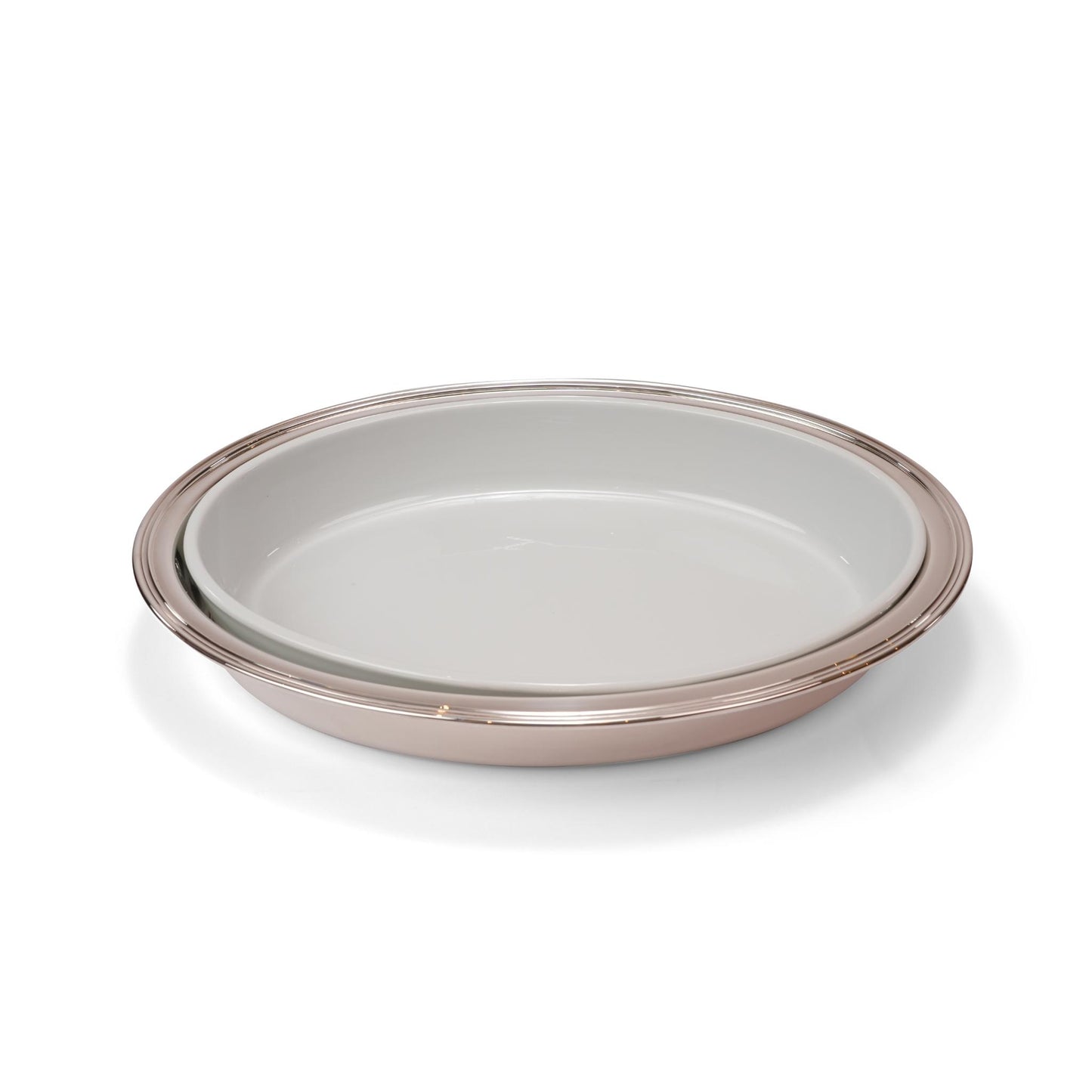 INGLESE  ,  OVAL   PORCELIAN    DISH  HOLDER