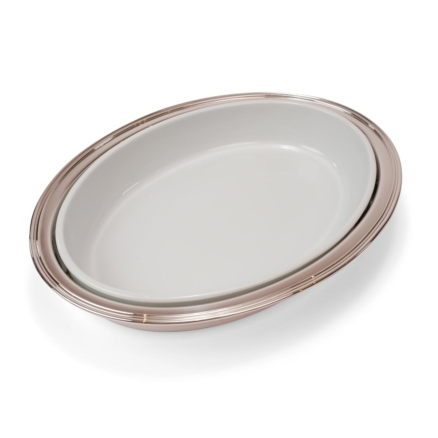 INGLESE  ,  OVAL   PORCELIAN    DISH  HOLDER