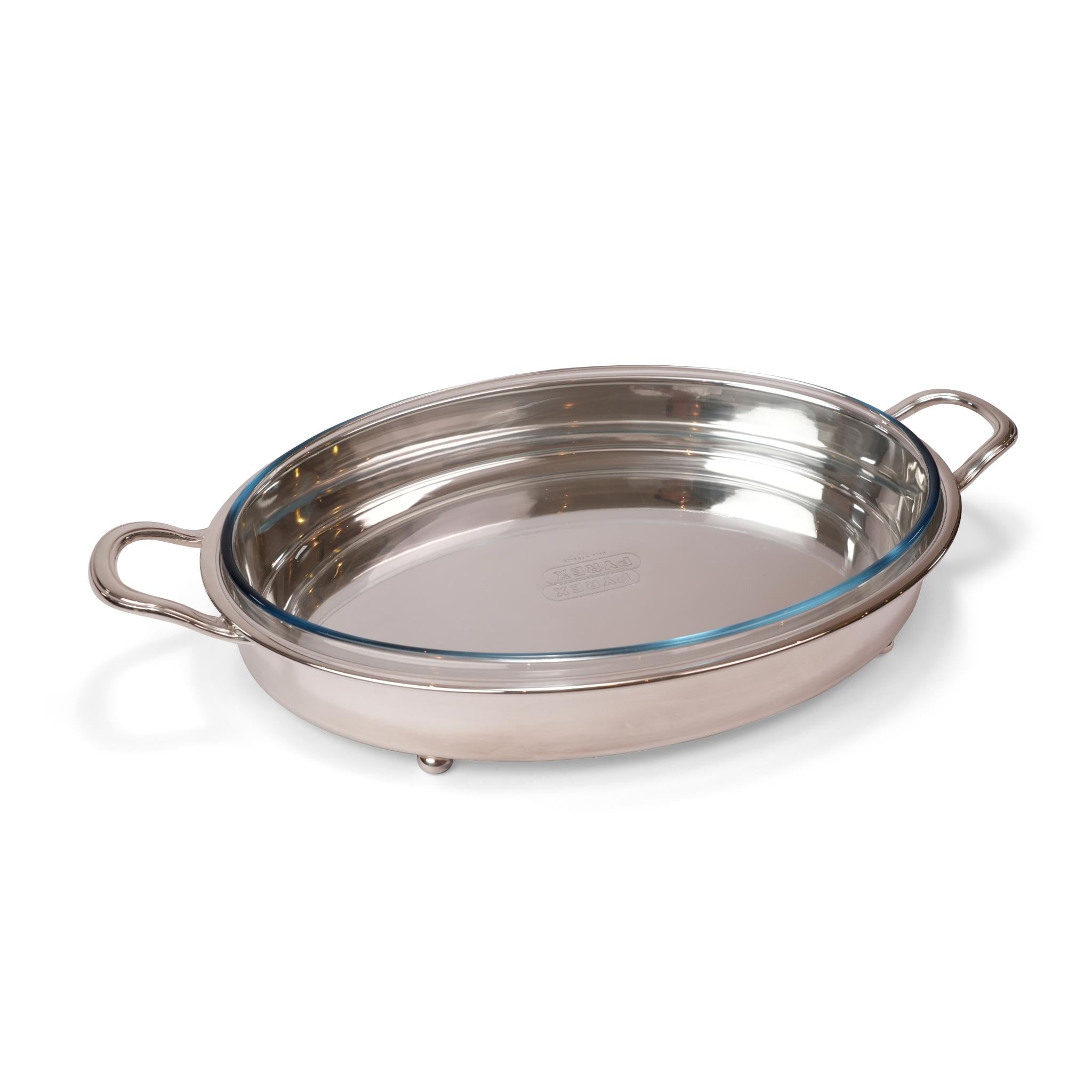 INGLESE  ,  OVAL  PYREX  DISH  HOLDER