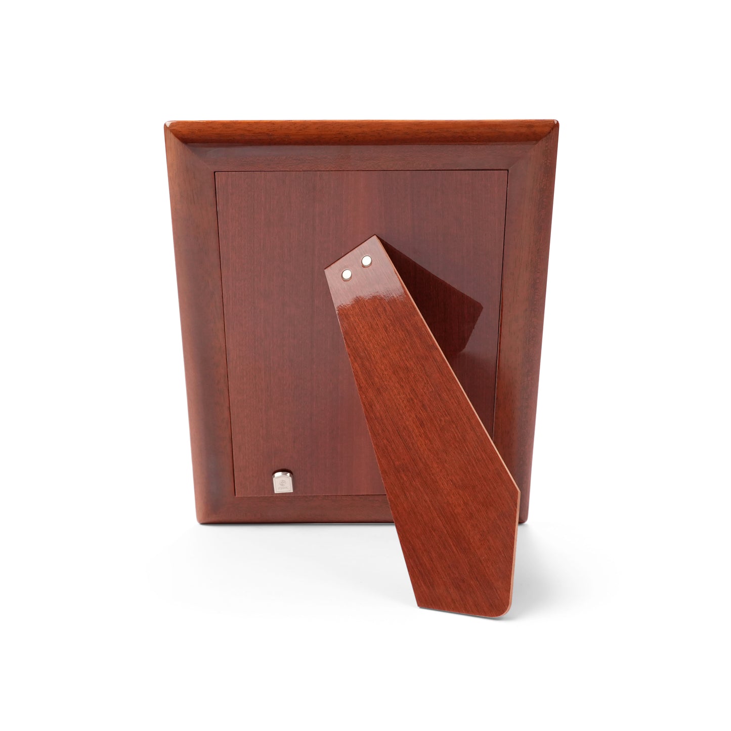 RECTANGULAR PHOTO FRAME WITH FOUR COATS OF ARMS ON THE SIDES