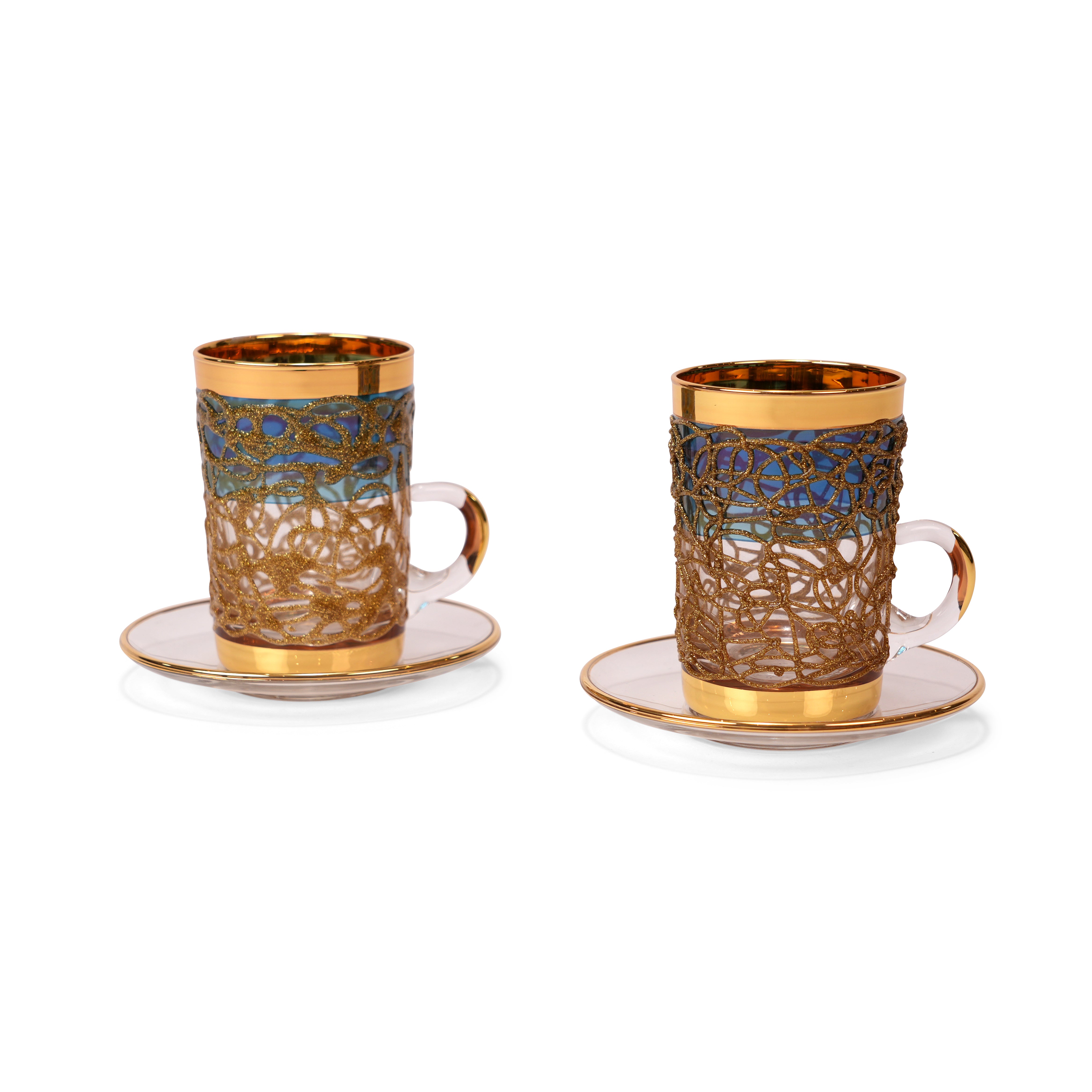 TANGLED  LIGHT BLUE/GOLD