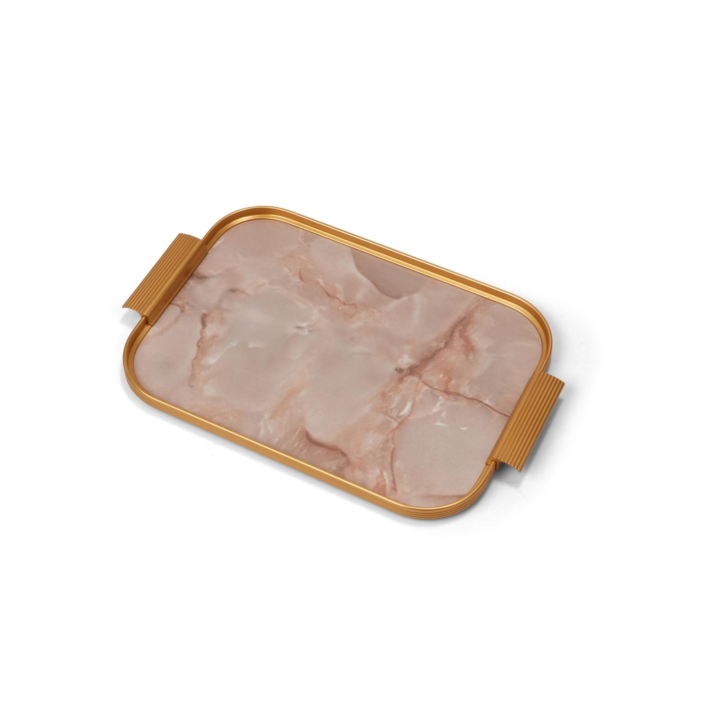 TRAY ONYX / GOLD MARBLE DESIGN / SMALL SIZE