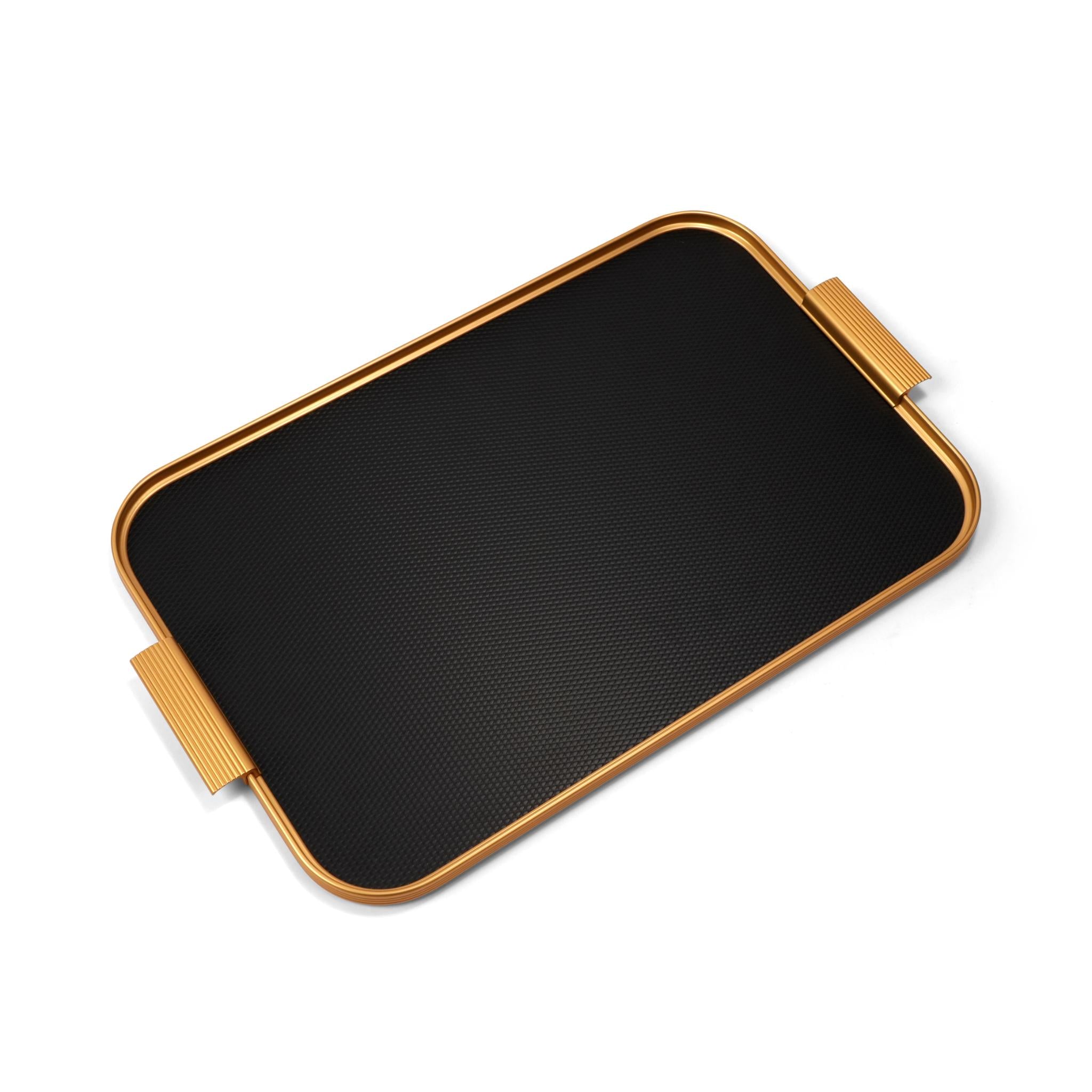 KAYMET TRAY DIAMOND BLACK GOLD