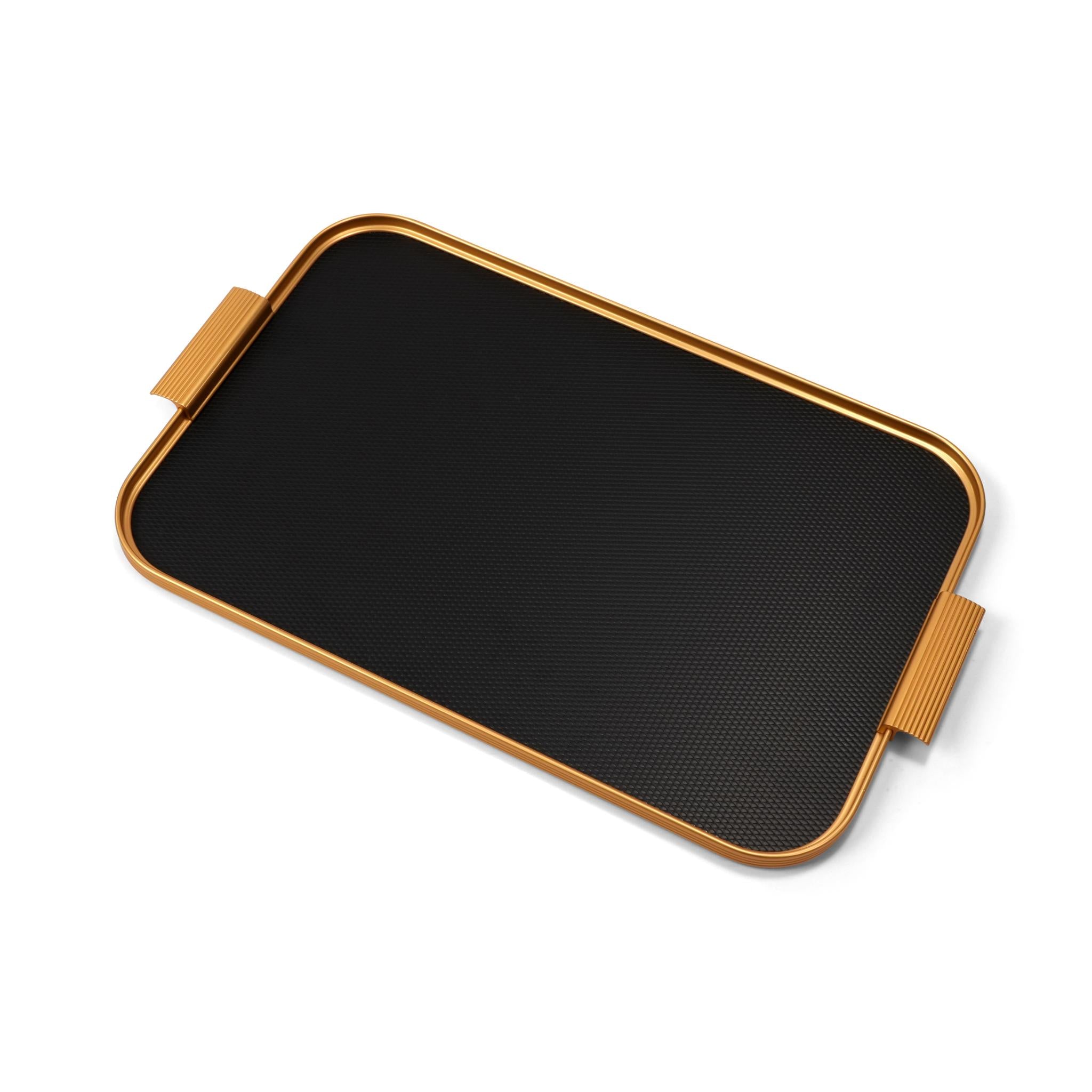 KAYMET TRAY DIAMOND BLACK GOLD