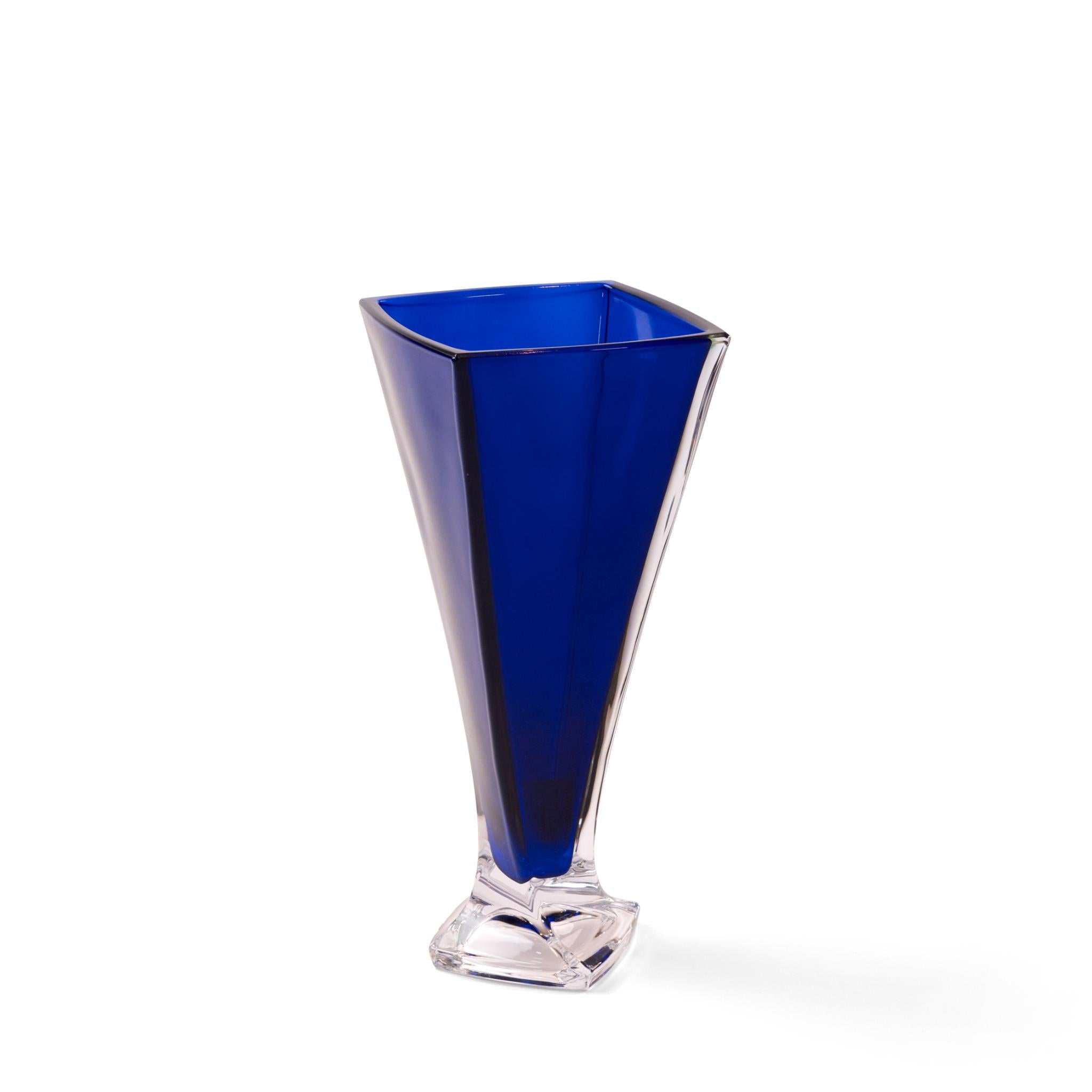 VASE QUADRO ,  DEEP BLUE