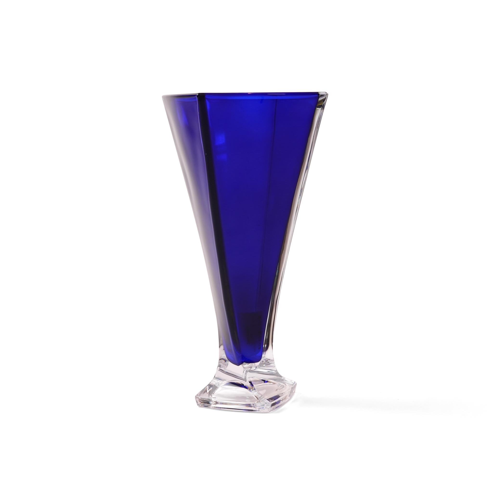 VASE QUADRO ,  DEEP BLUE