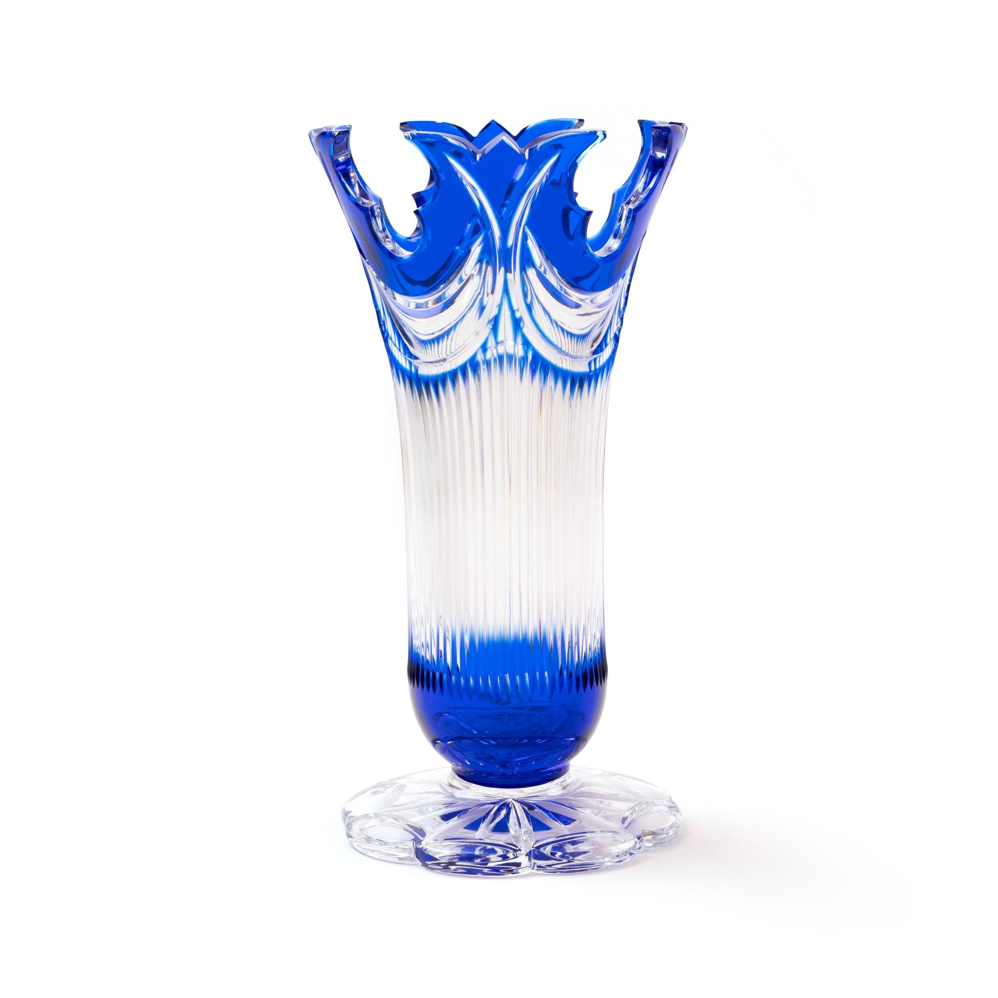 VASE DIADEM  , BLUE