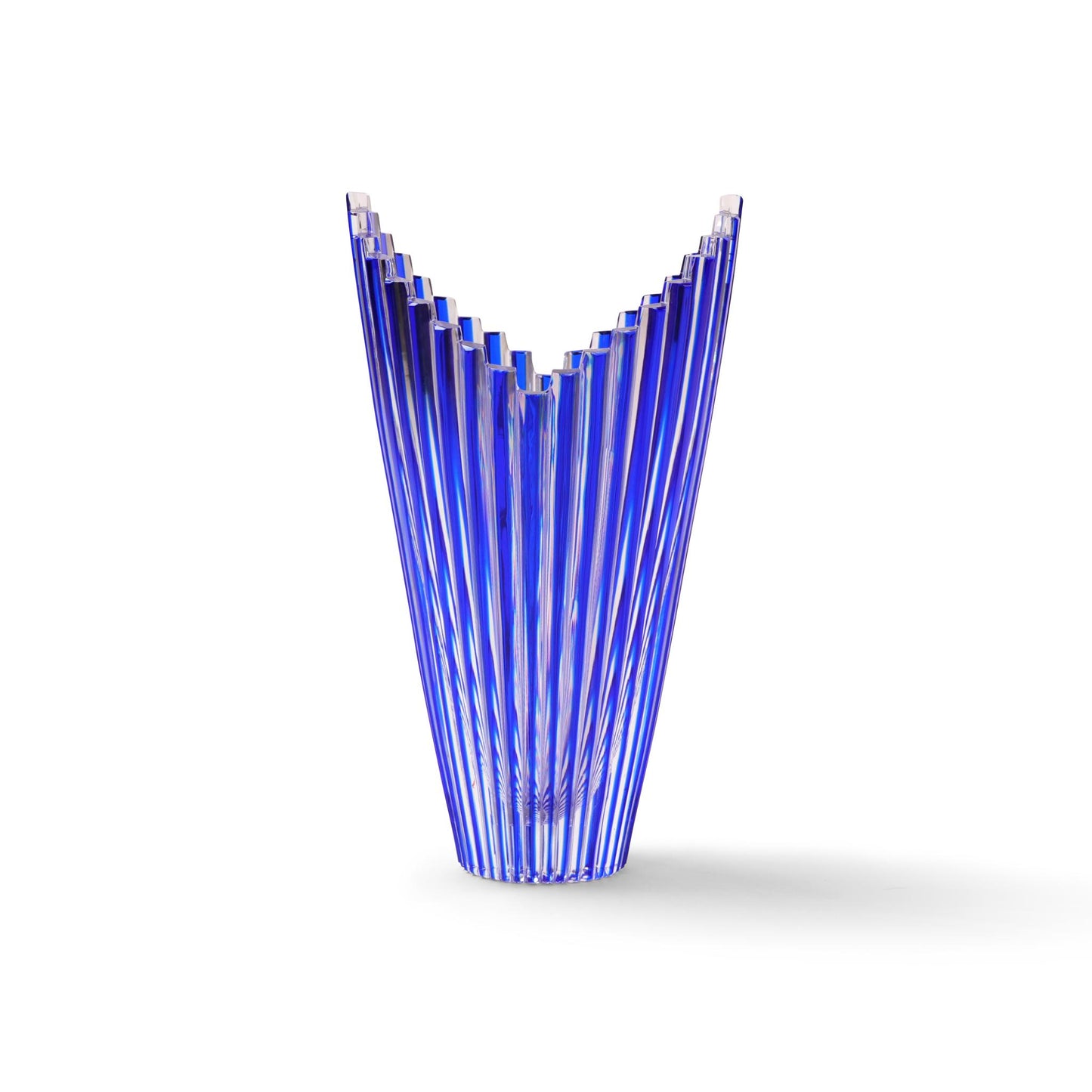 VASE  MIKADO  ,  BLUE