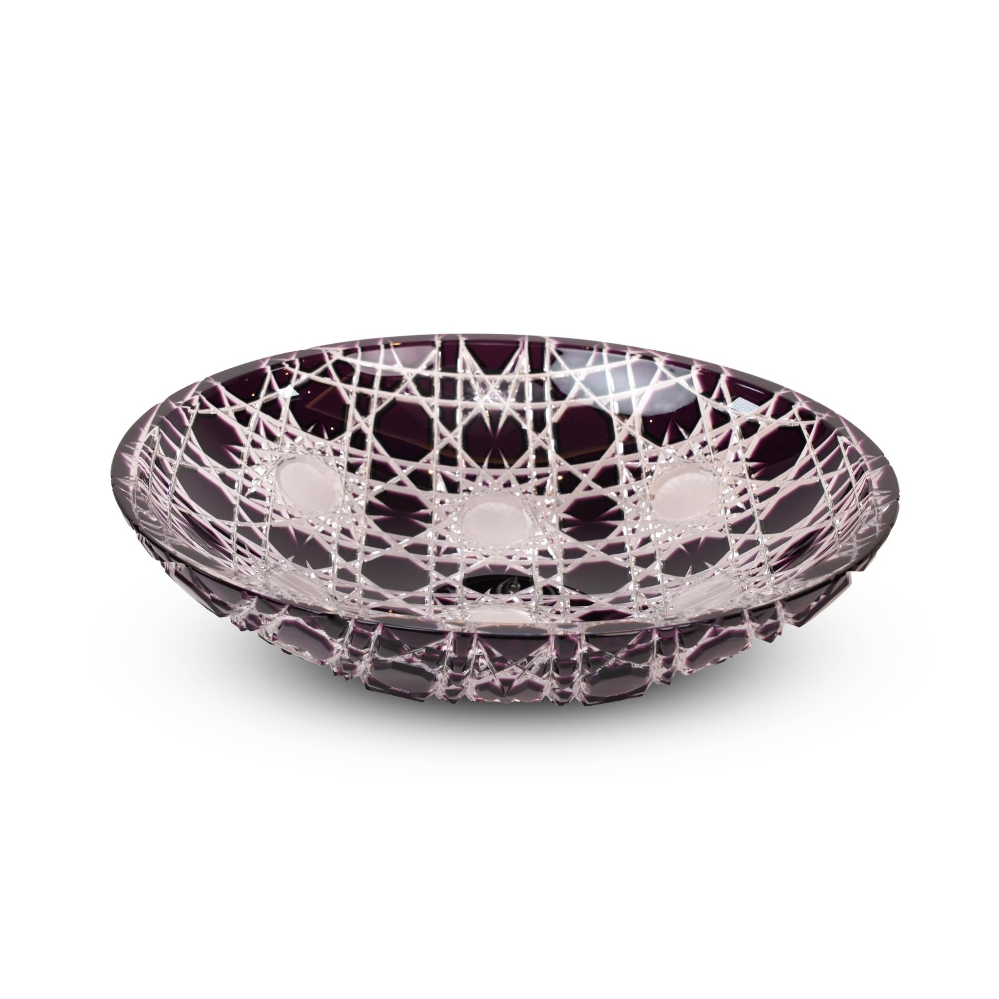 BOWL  FLAKE PURPLE