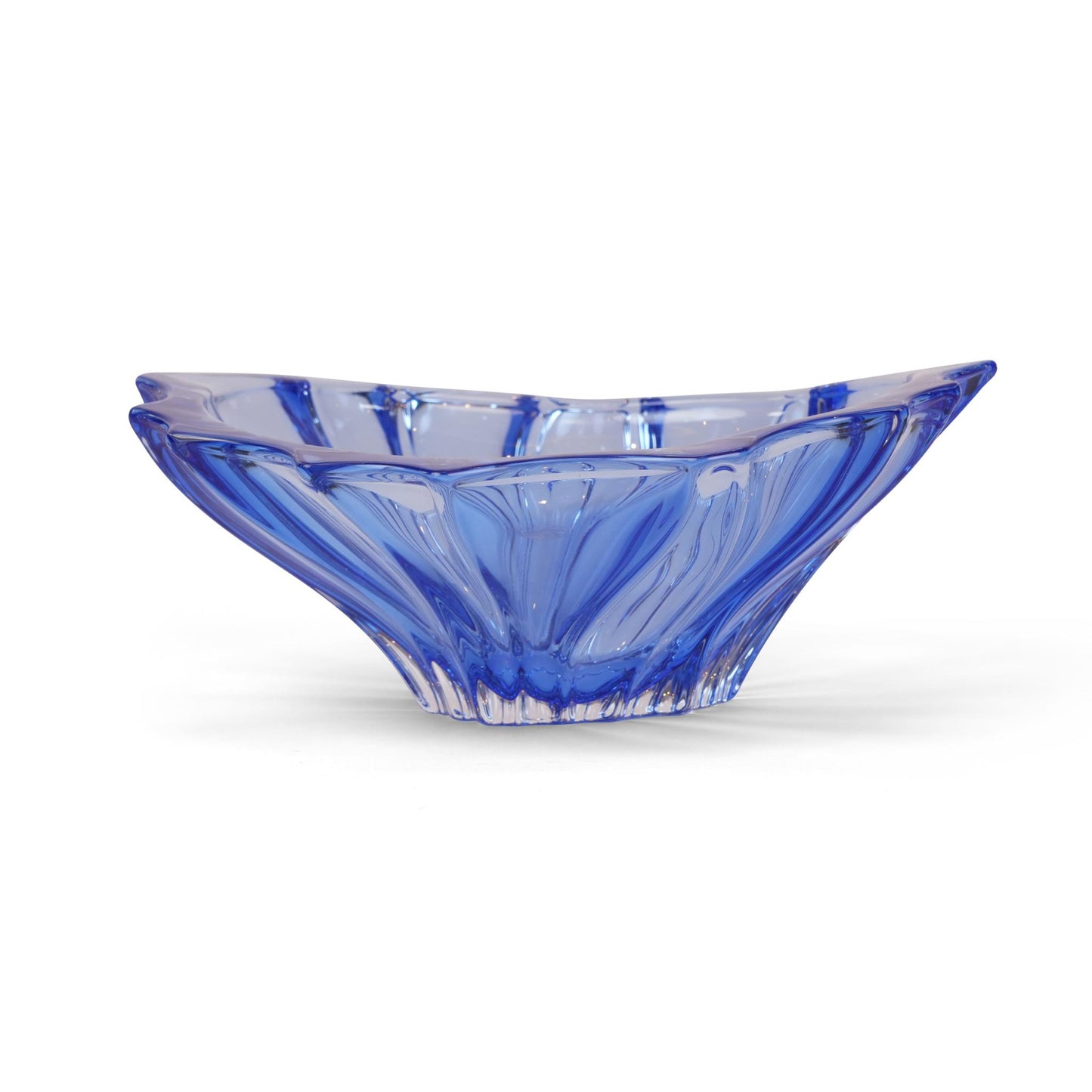 BOWL OKLAHOMA  ,  SPRAYED AMETHYST  305  ( BLUE )