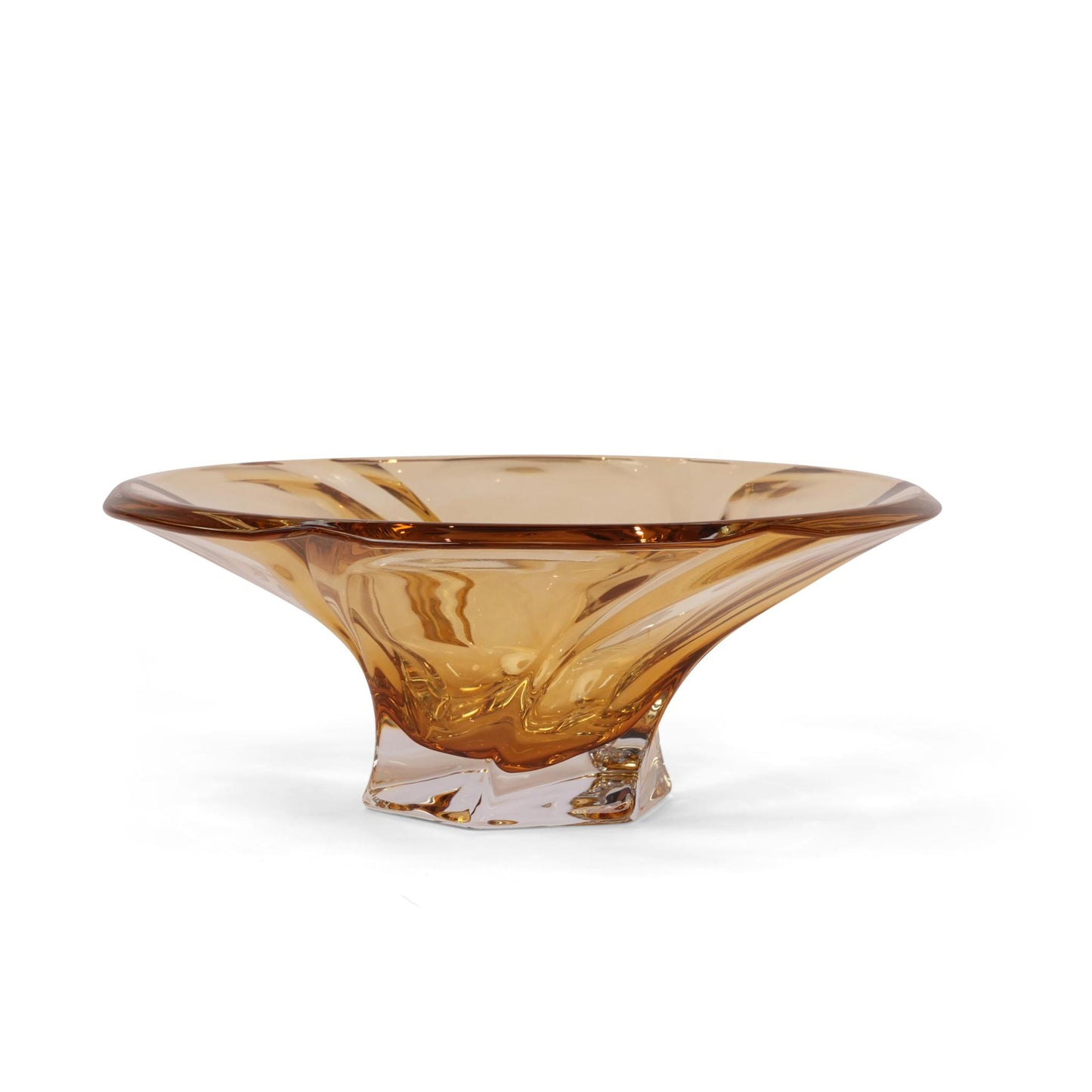 BOWL MOZART  ,   SPRAYED  AMBER 305