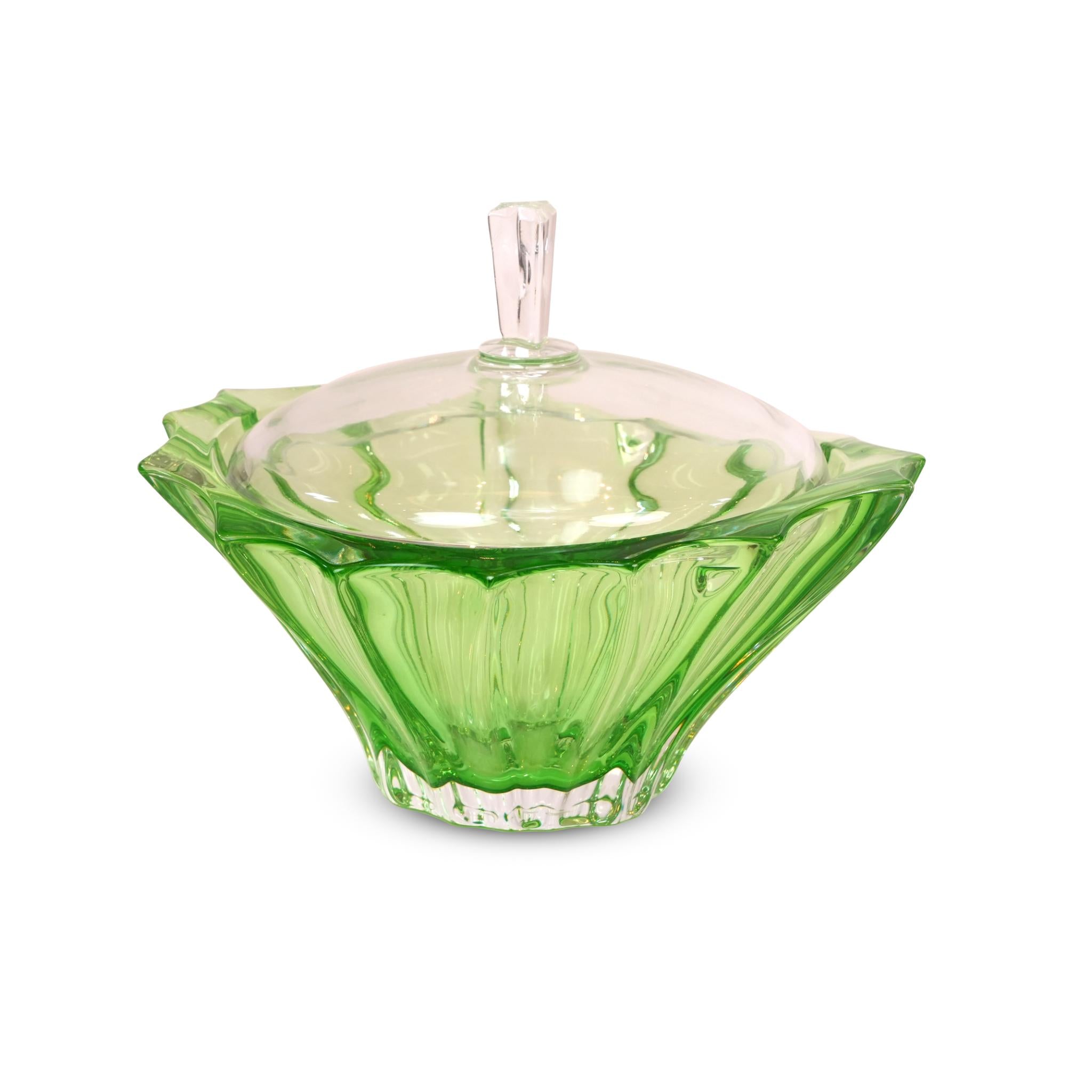 PLANTICA CANDY BOWL  220 SPRAYED DEEP GREEN
