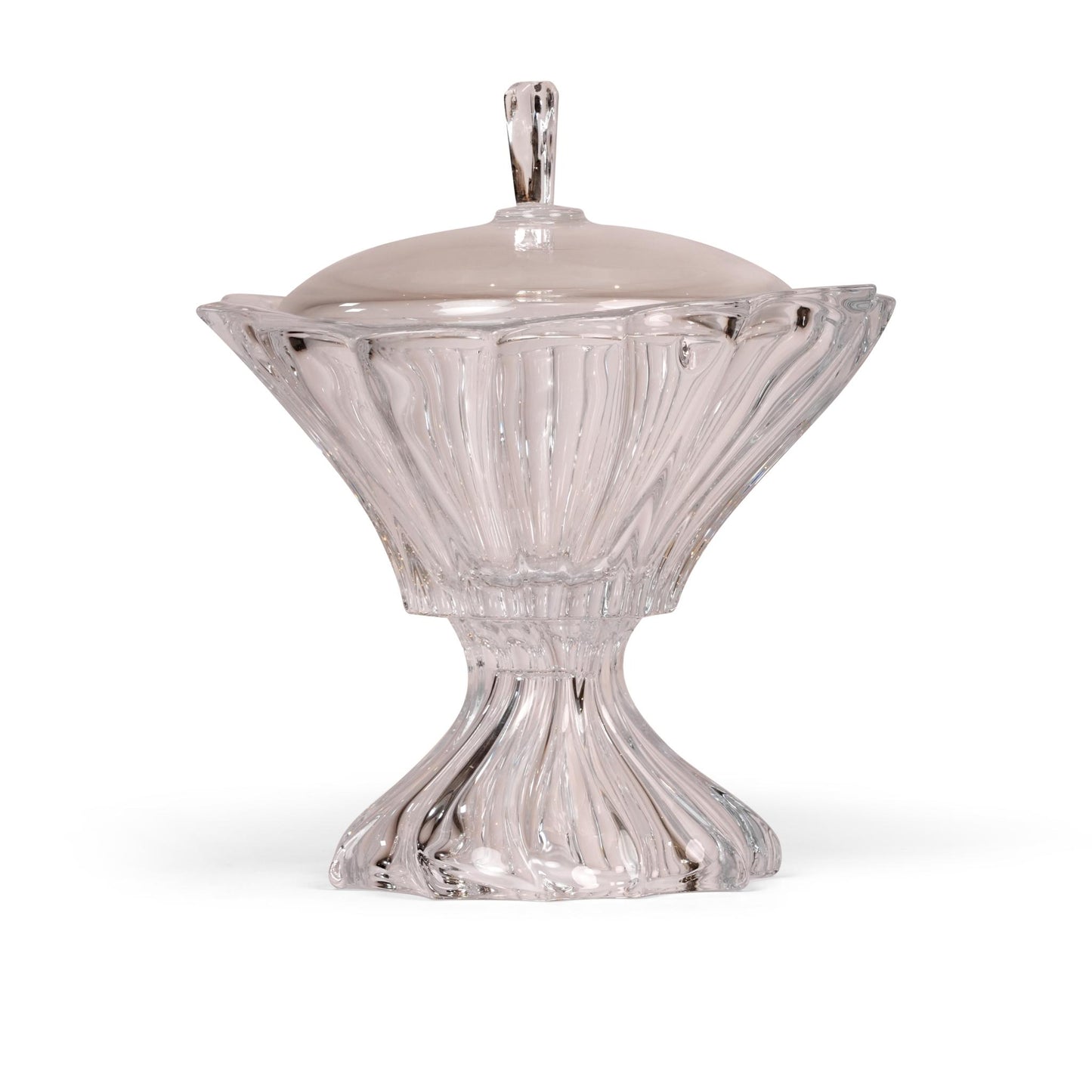 FOOTED PLANTICA CANDY BOWL 255