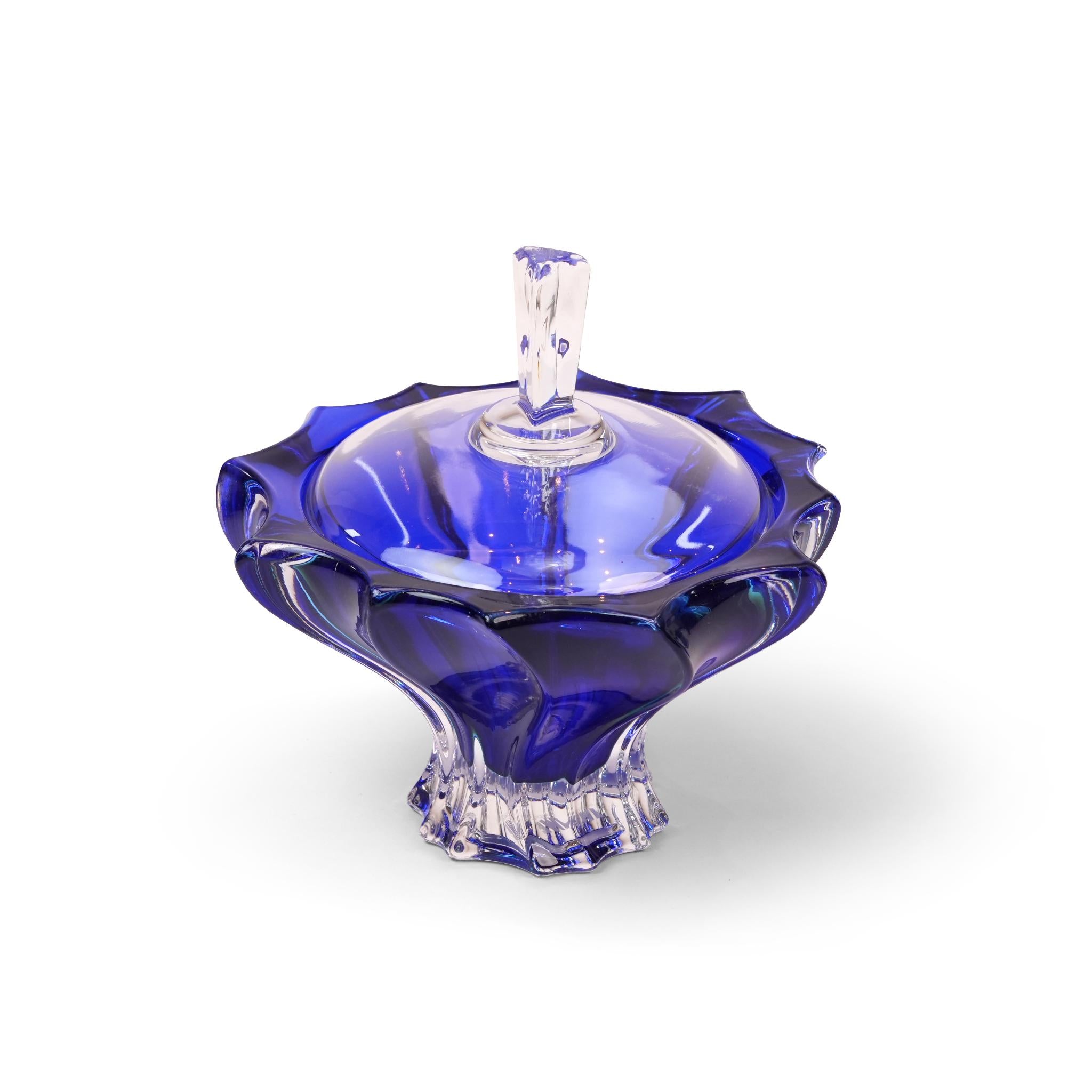 PLANTICA CANDY BOWL  150 SPRAYED DEEP BLUE