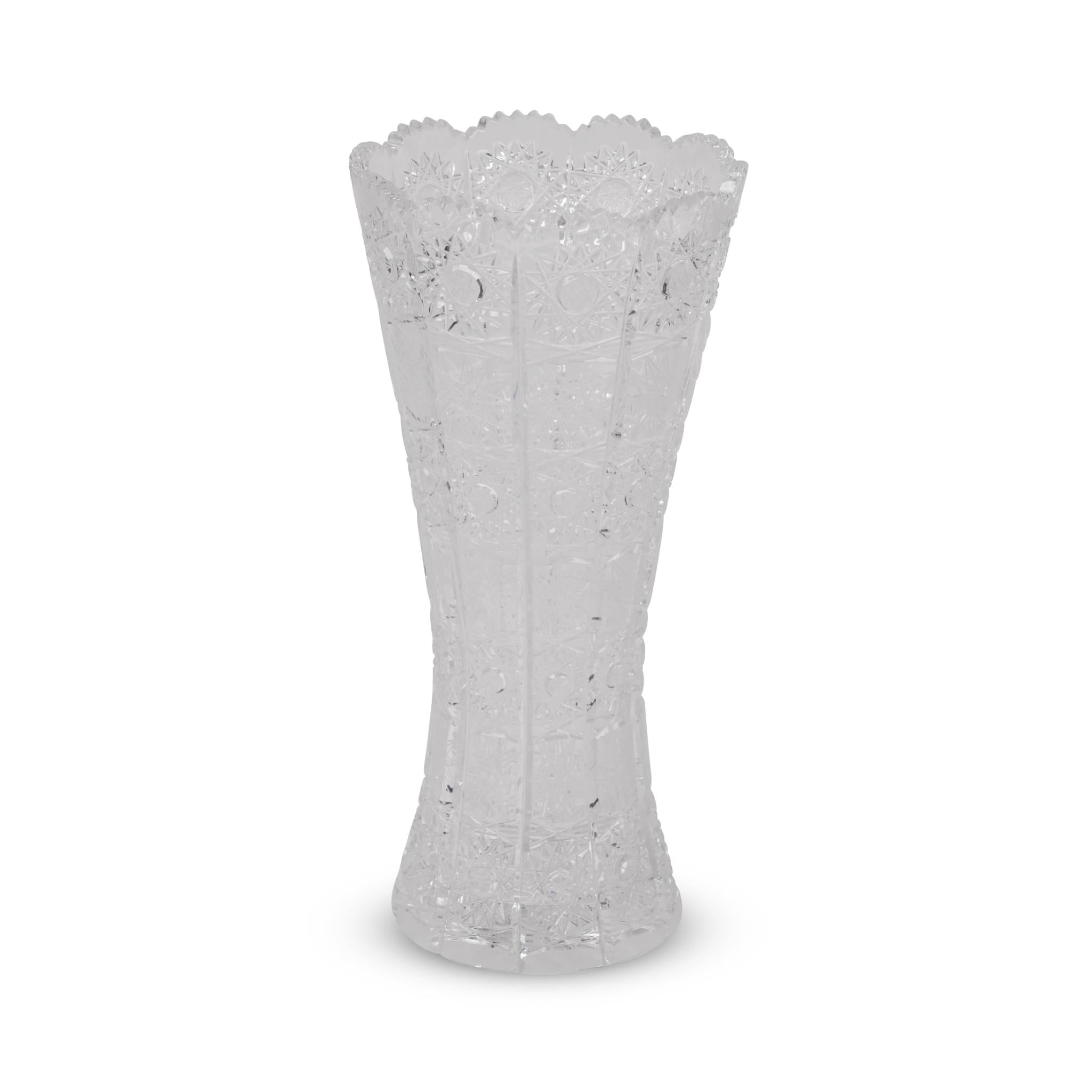 VASE 500 PK 305 CRYSTALS BOHEMIA DESIGN