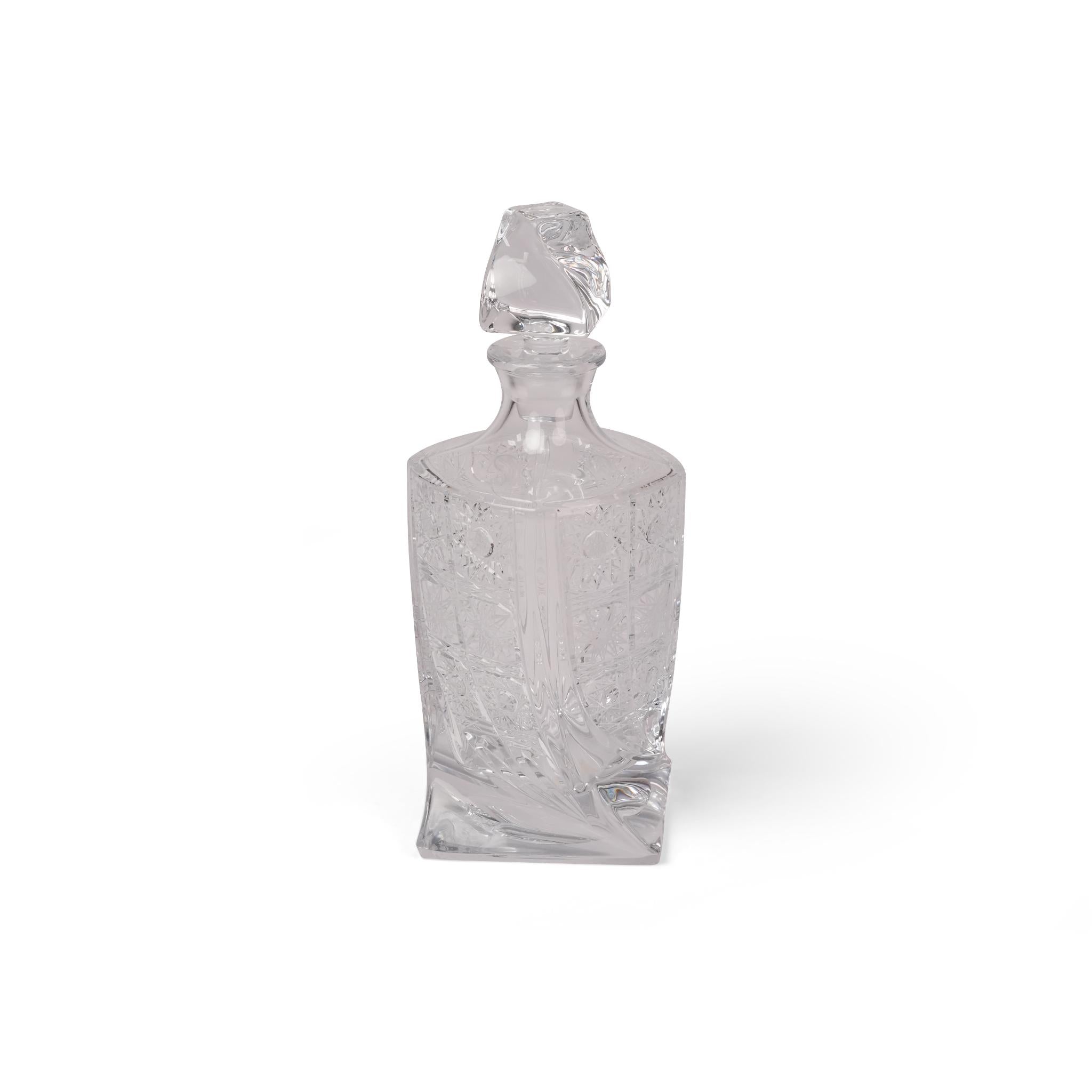 BOTTLE 500 PK 85 CRYSTALS BOHEMIA DESIGN