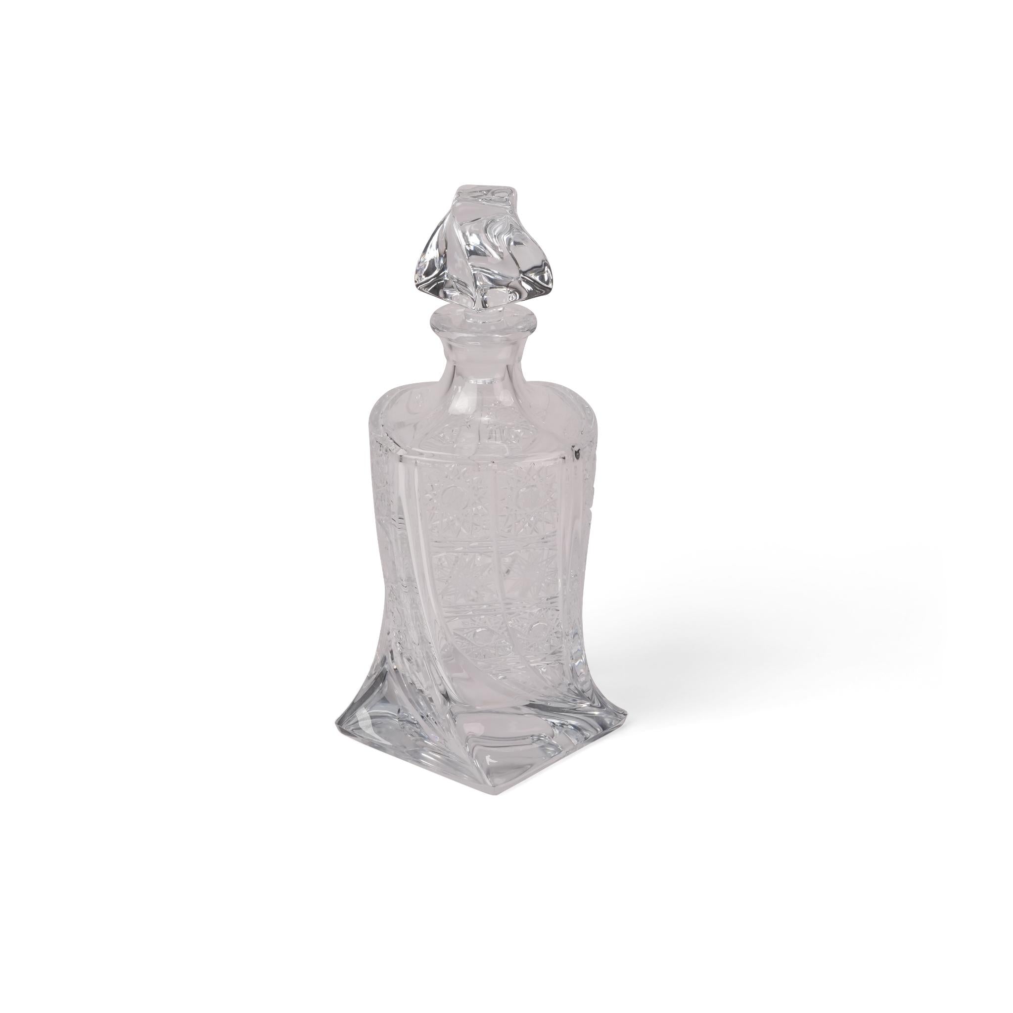 BOTTLE 500 PK 85 CRYSTALS BOHEMIA DESIGN