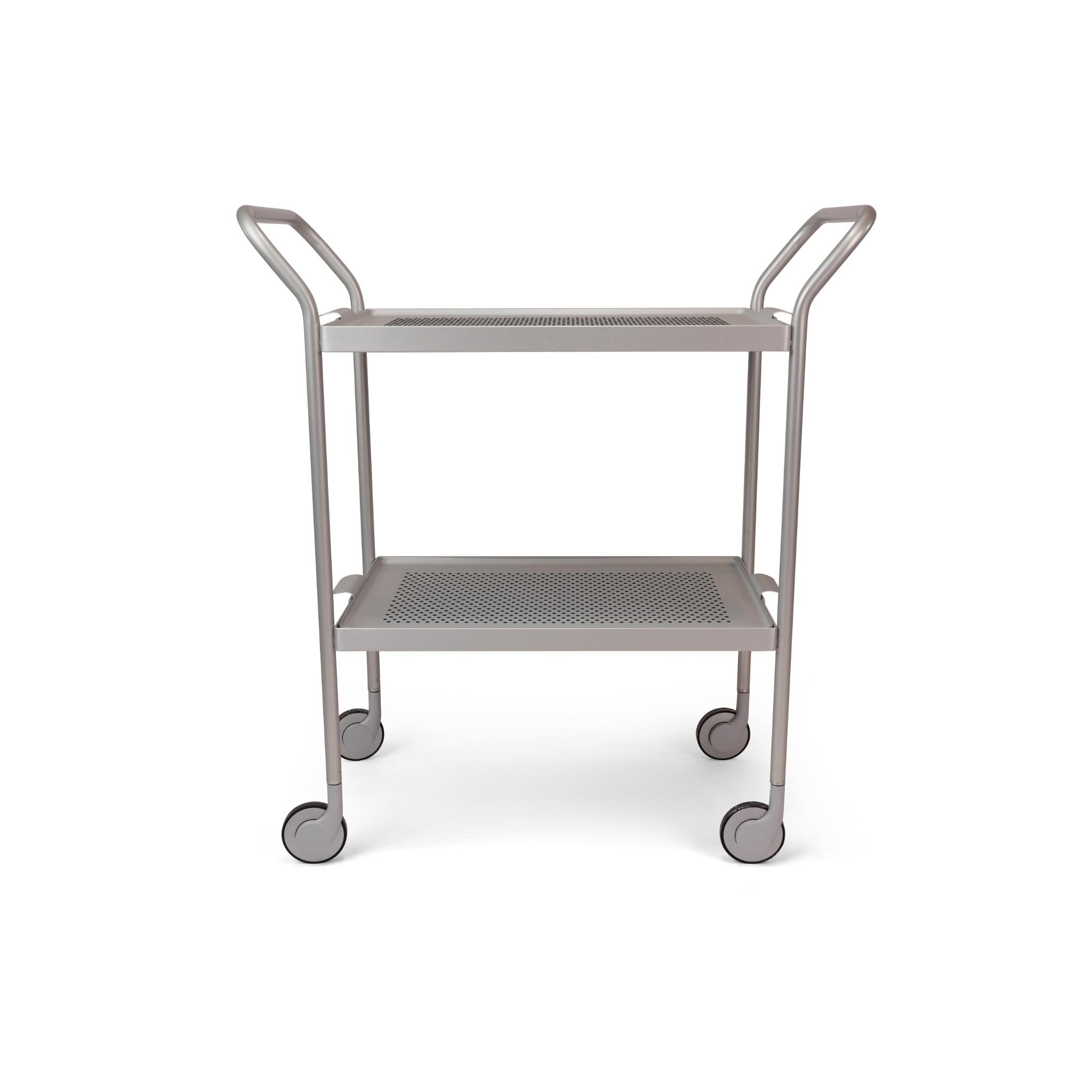MODERN TROLLEY RUBBER GRIP  SILVER 2 LAYER