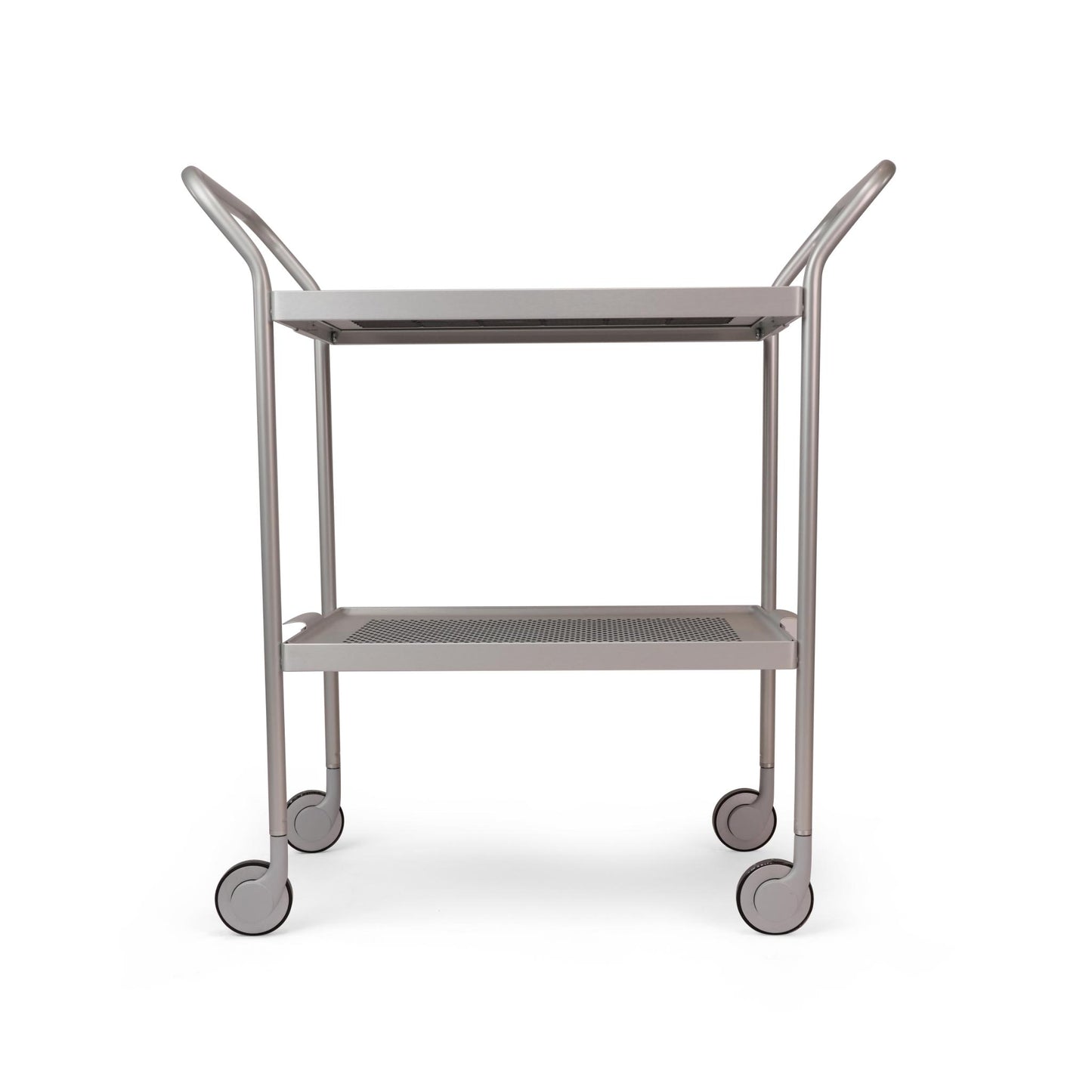 MODERN TROLLEY RUBBER GRIP  SILVER 2 LAYER